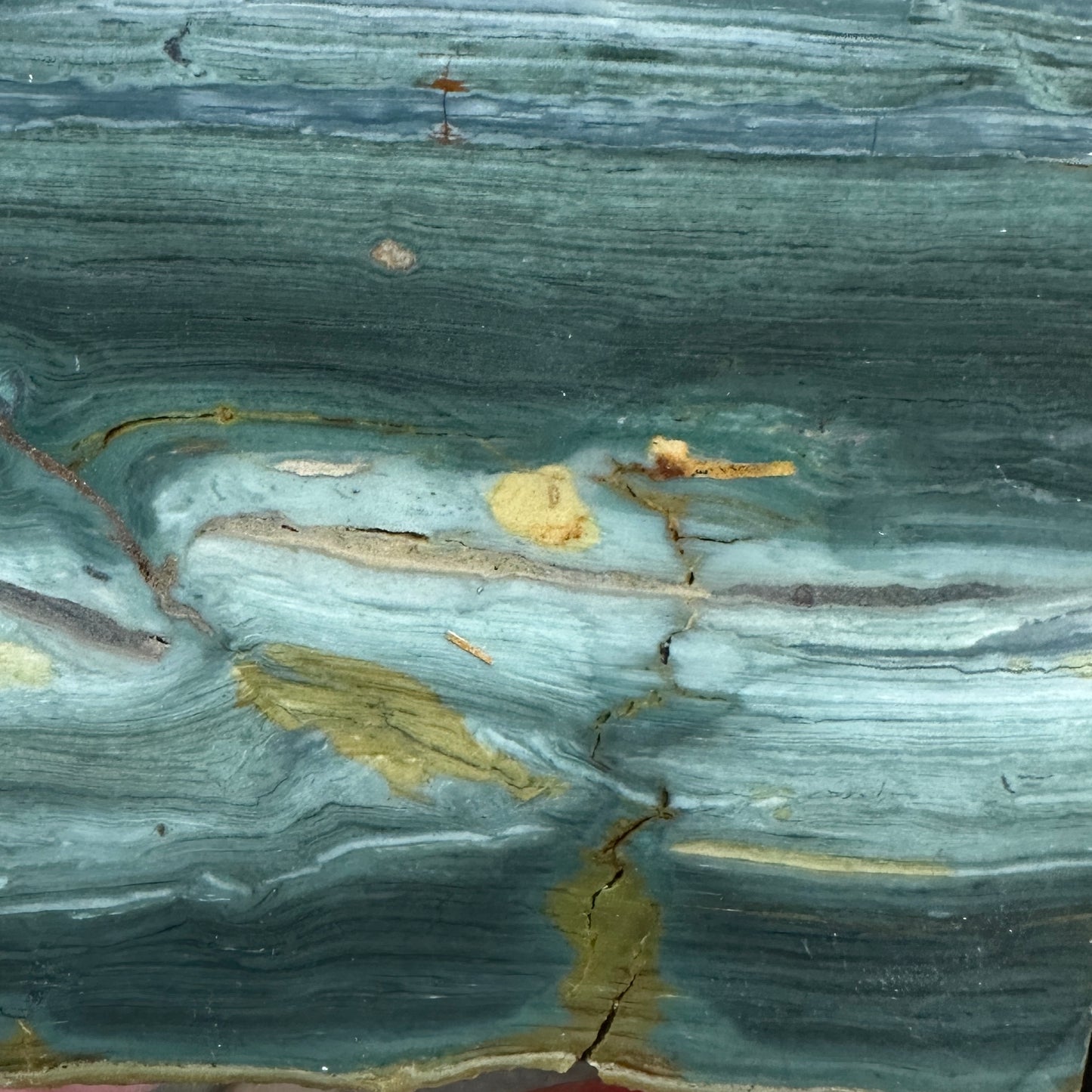 GARY GREEN JASPER Slab - 94 grams