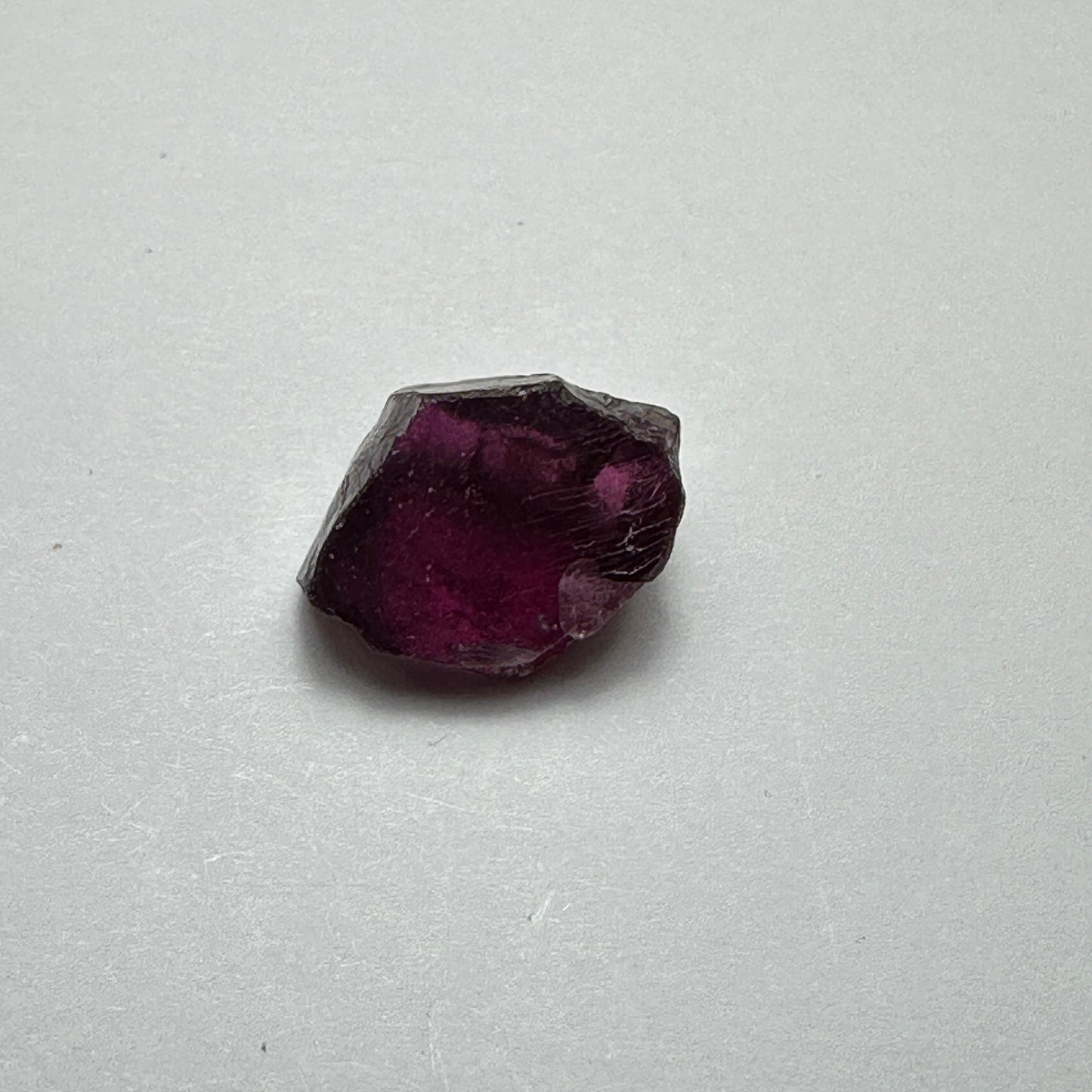 9.7ct RHODOLITE GARNET Facet Rough