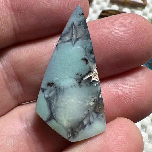 CITRON CHRYSOPRASE cabochon