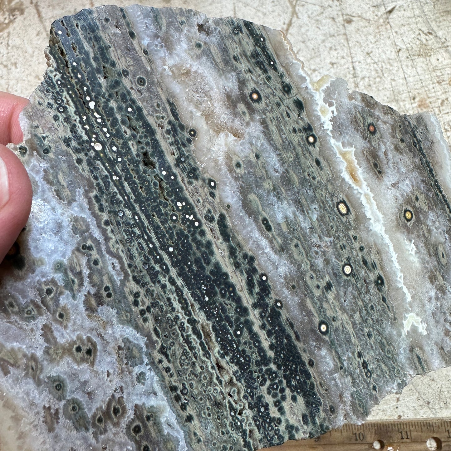 OCEAN JASPER Slab - 299 grams