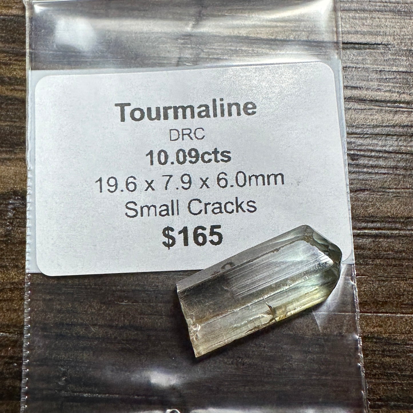 10.09ct TOURMALINE Facet Rough