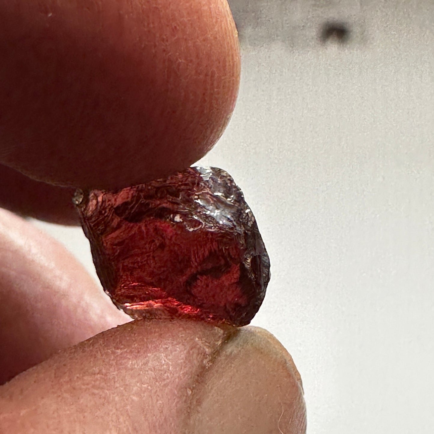 10.5ct RHODOLITE GARNET Facet Rough