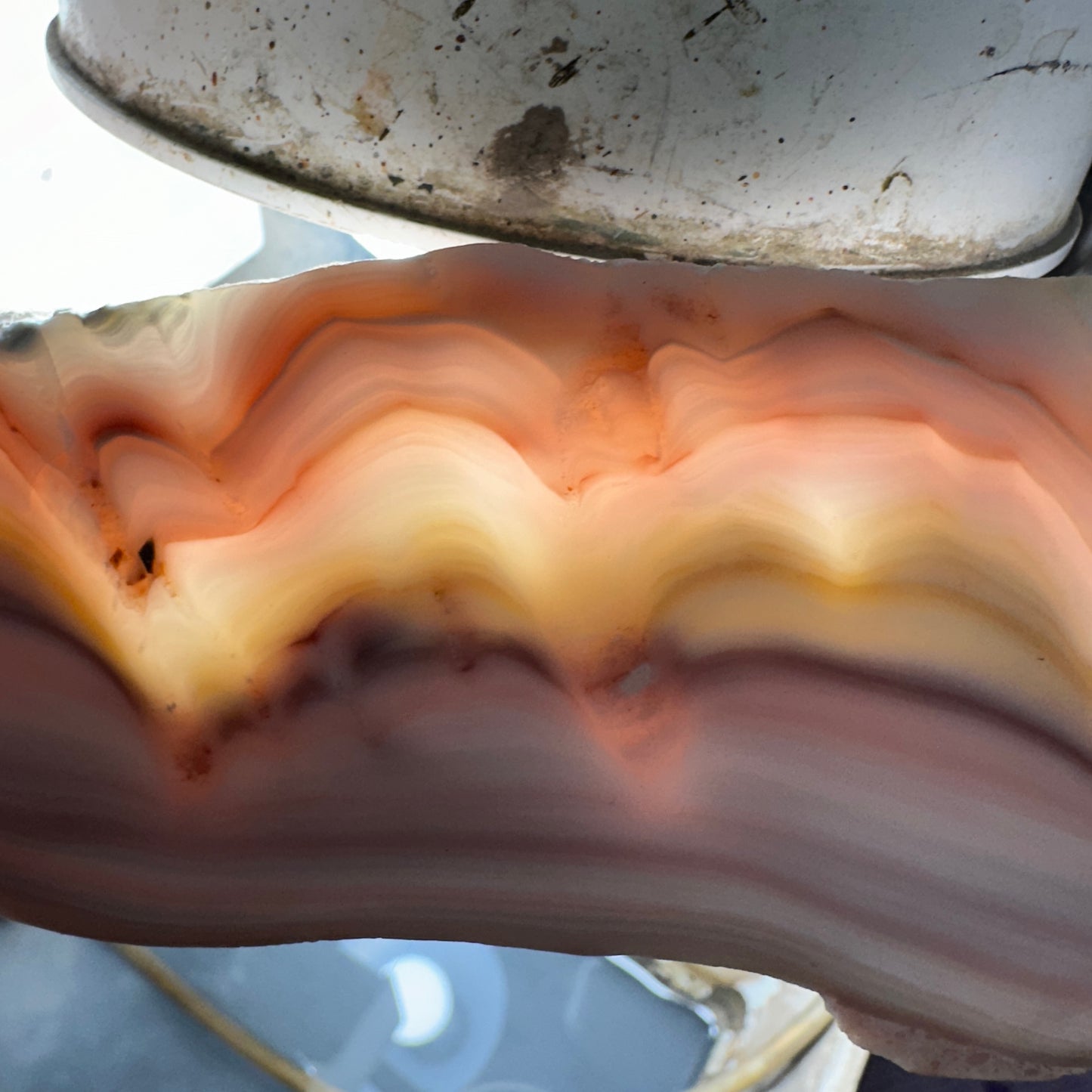 WINDY MOUNTAIN AGATE Slab - 142 grams