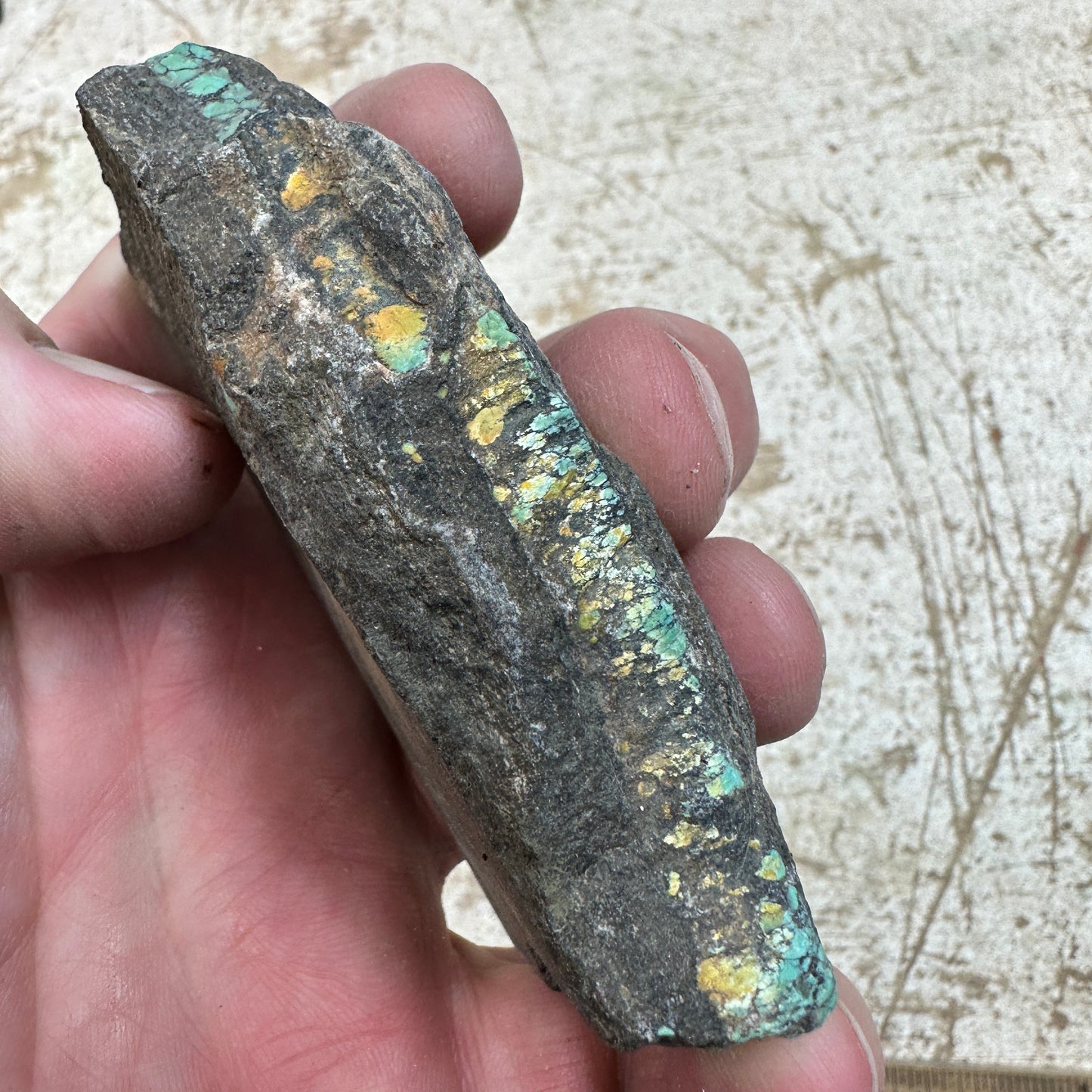 197 gram Hubei Turquoise rough