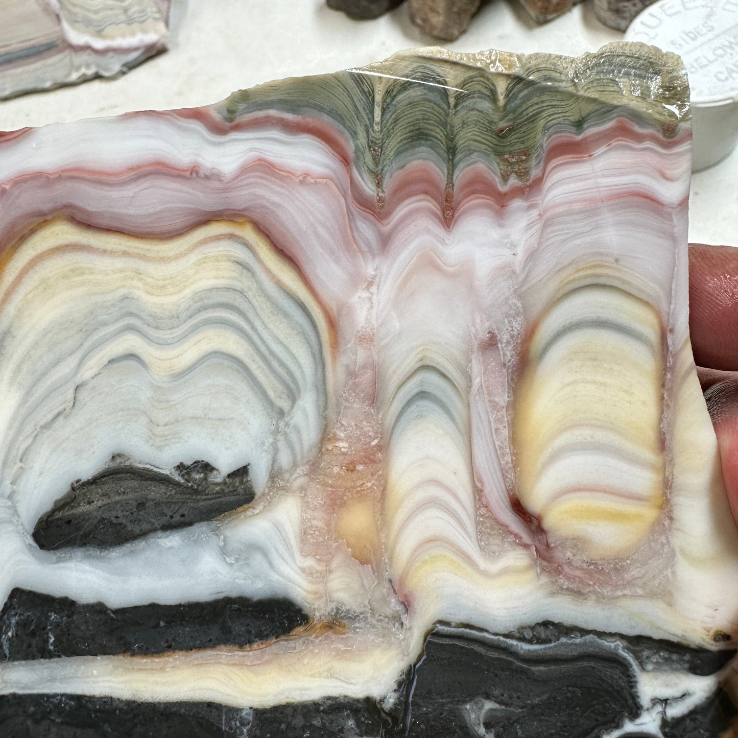 WINDY MOUNTAIN AGATE Slab - 265 grams