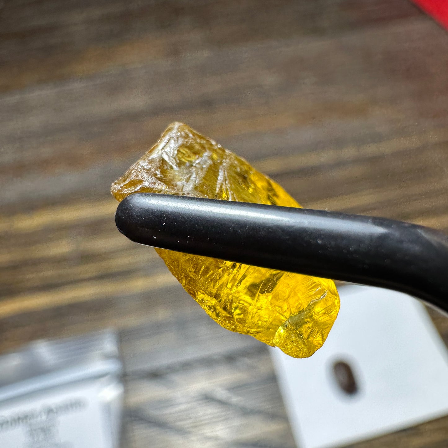 12.38ct GOLDEN APATITE Facet Rough