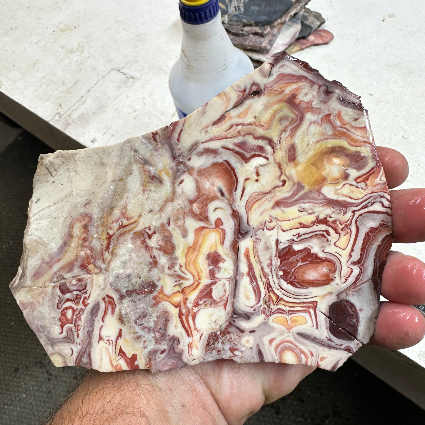 WINDY MOUNTAIN JASPER Slab - 281 grams