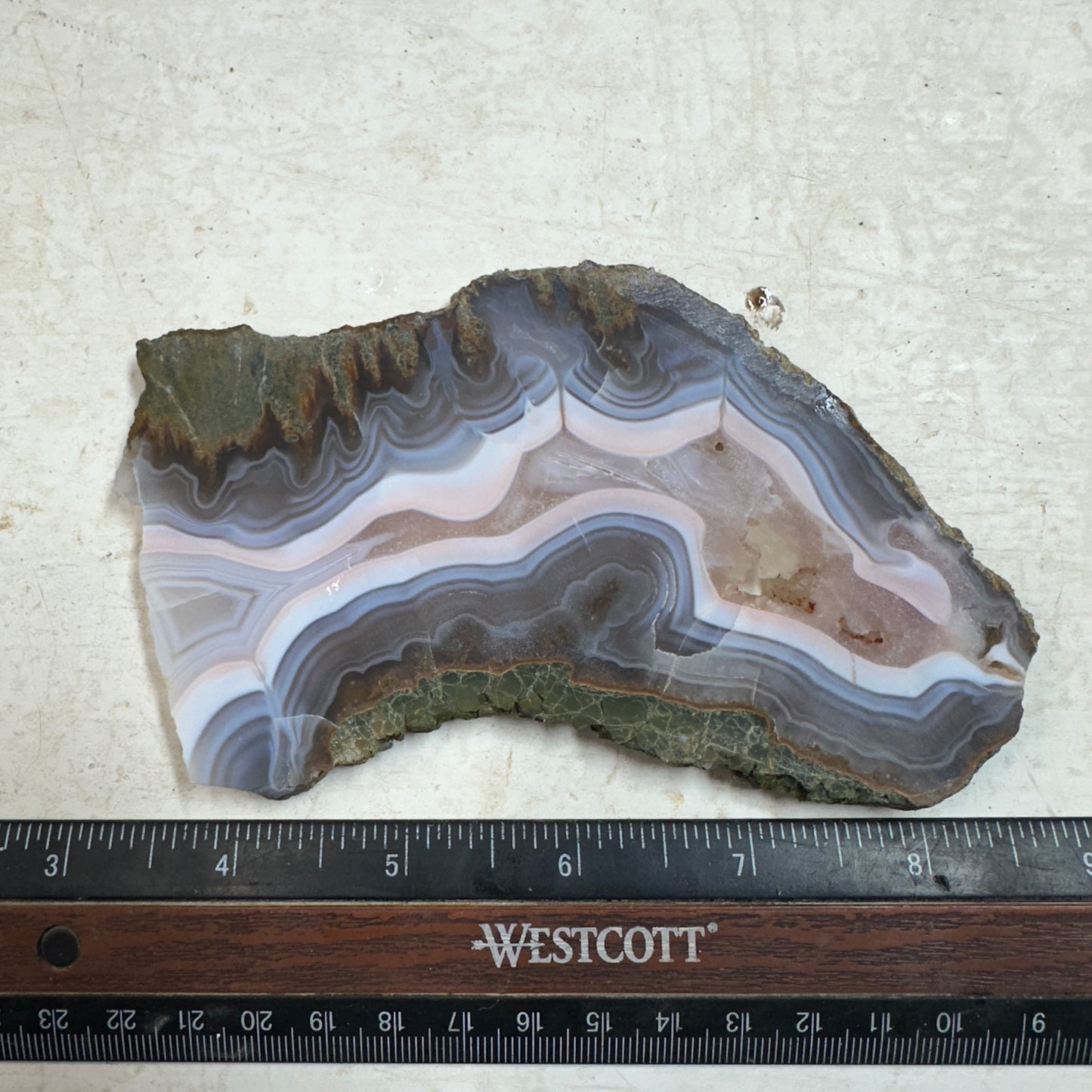 MOROCCAN KERROUCHEN AGATE Slab - 136 grams