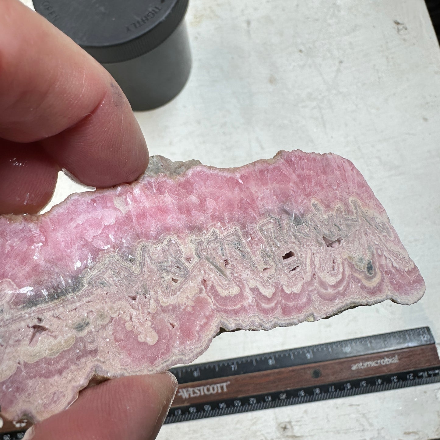 Argentina RHODOCHROSITE Slab - 112 grams