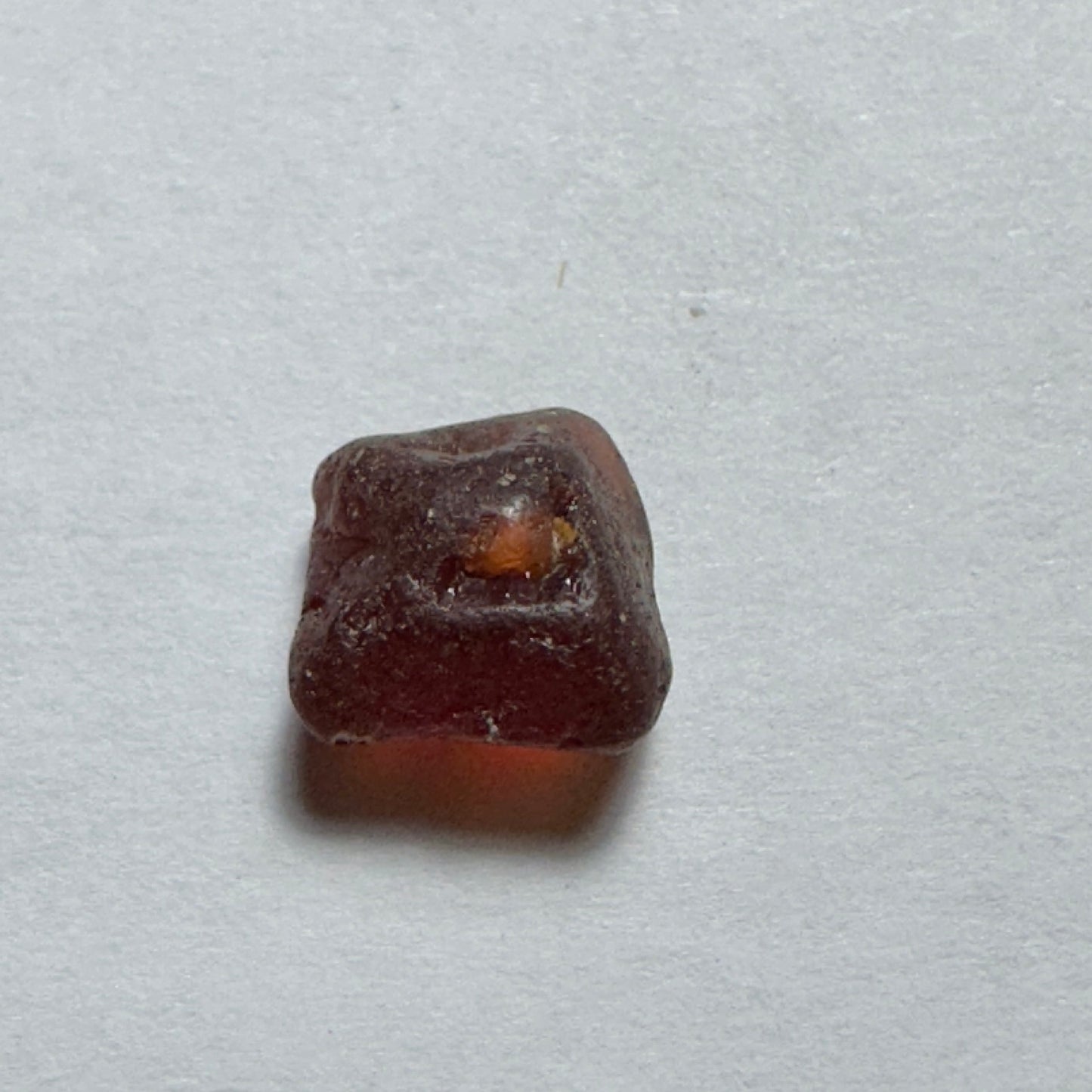 4.87ct  RED GARNET Facet Rough