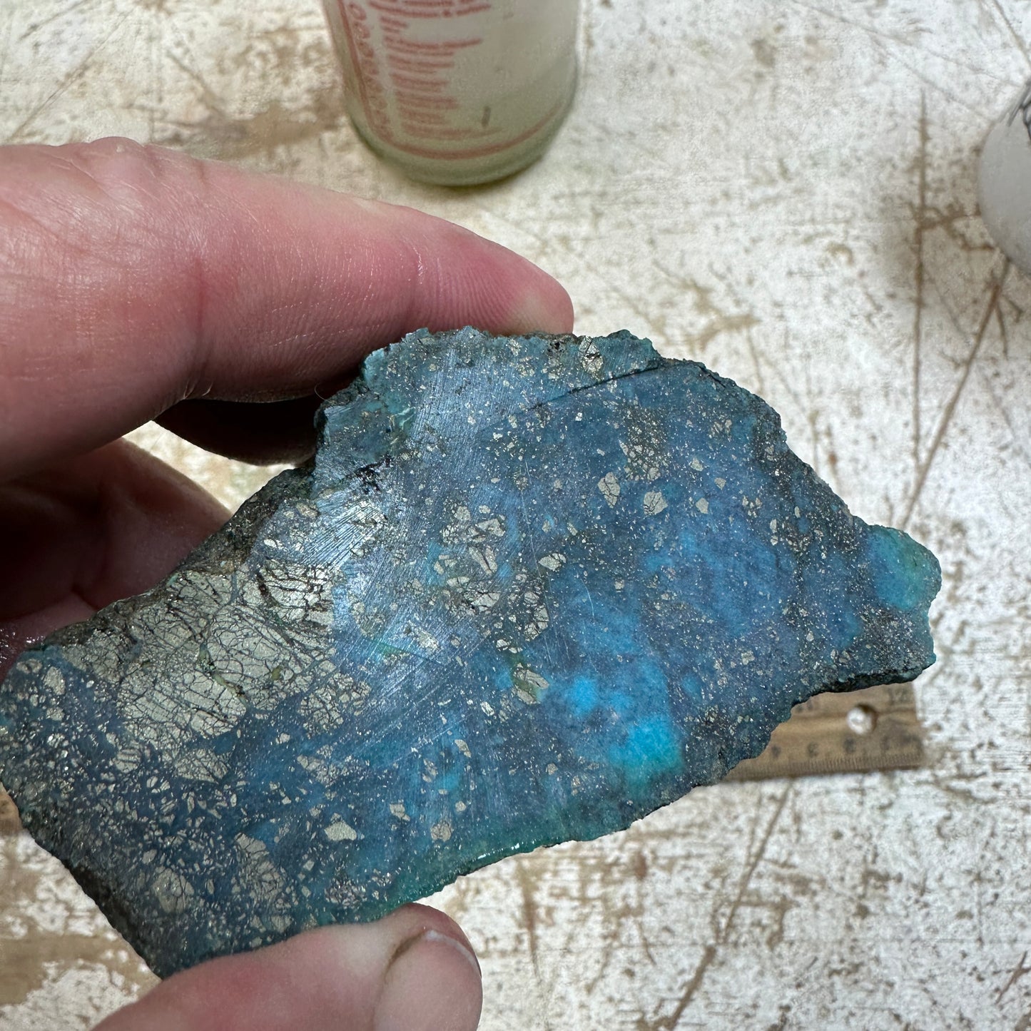 230 gram MORENCI2 Turquoise rough