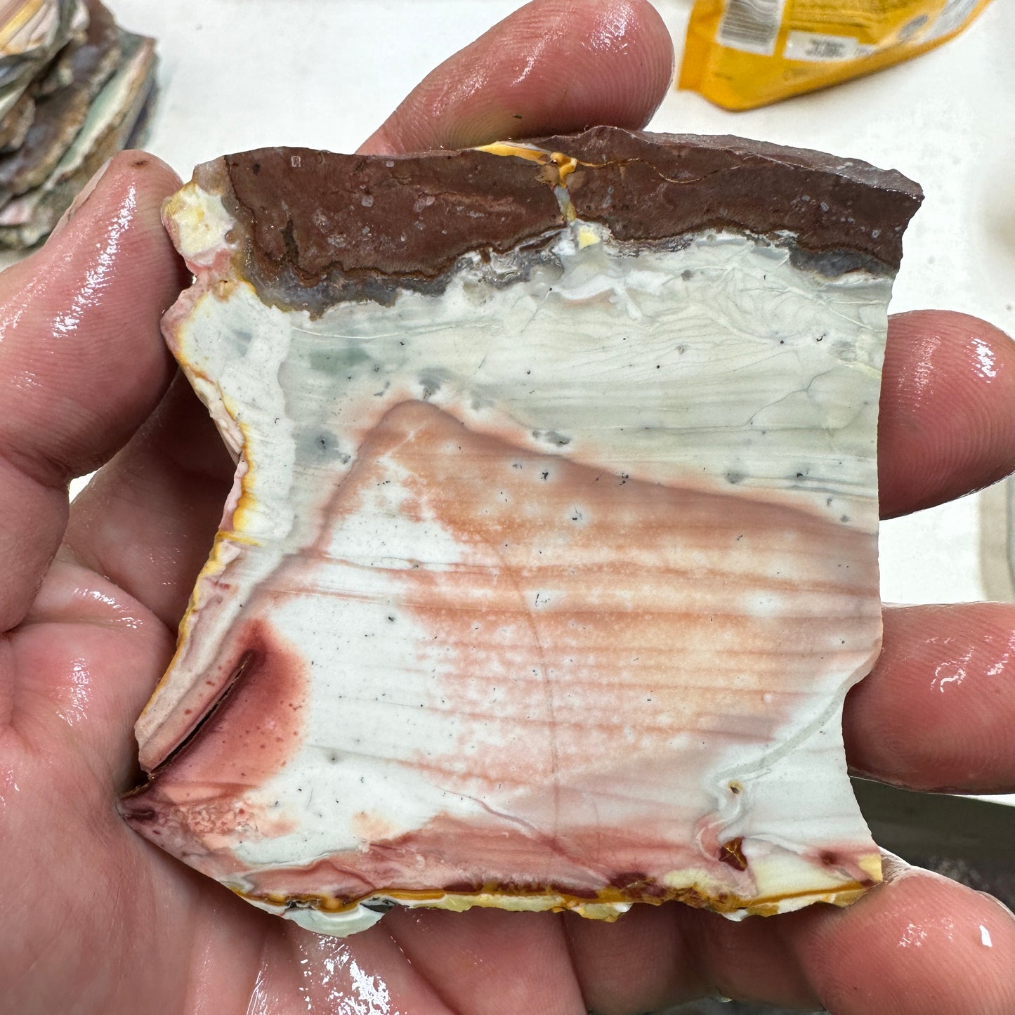 WILLOW CREEK JASPER Slab - 100 grams