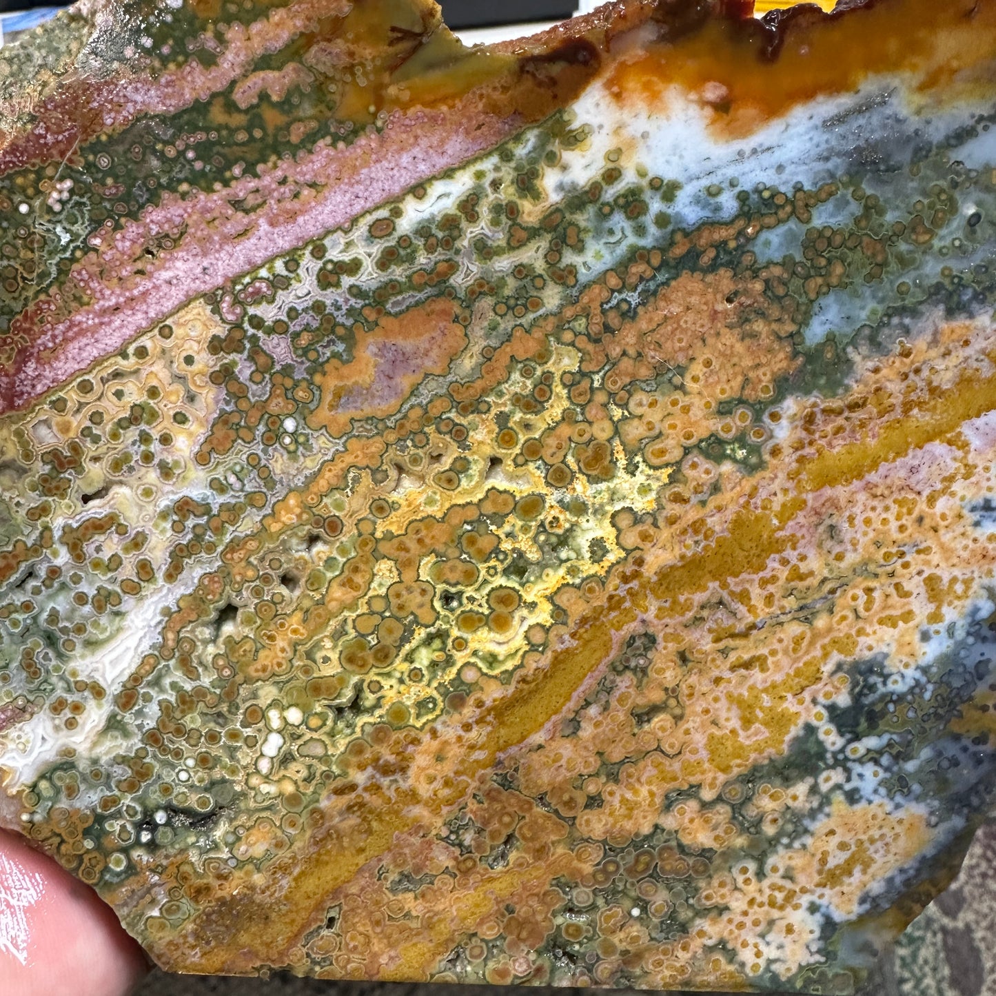 RIVER JASPER Slab - 356 grams