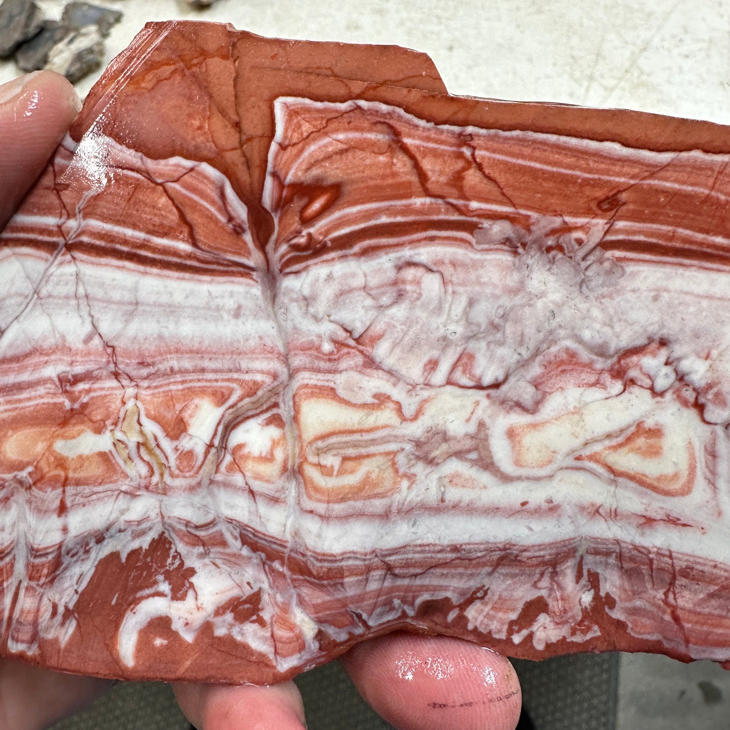 WINDY MOUNTAIN JASPER Slab - 211 grams