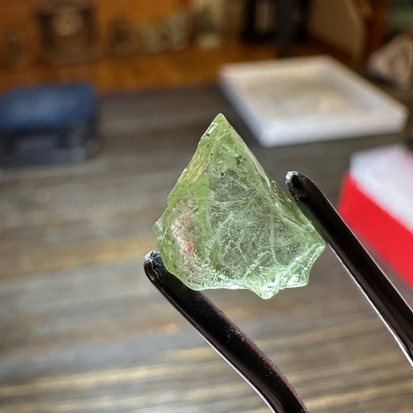 7.82ct GREEN DRAGON GARNET Facet Rough