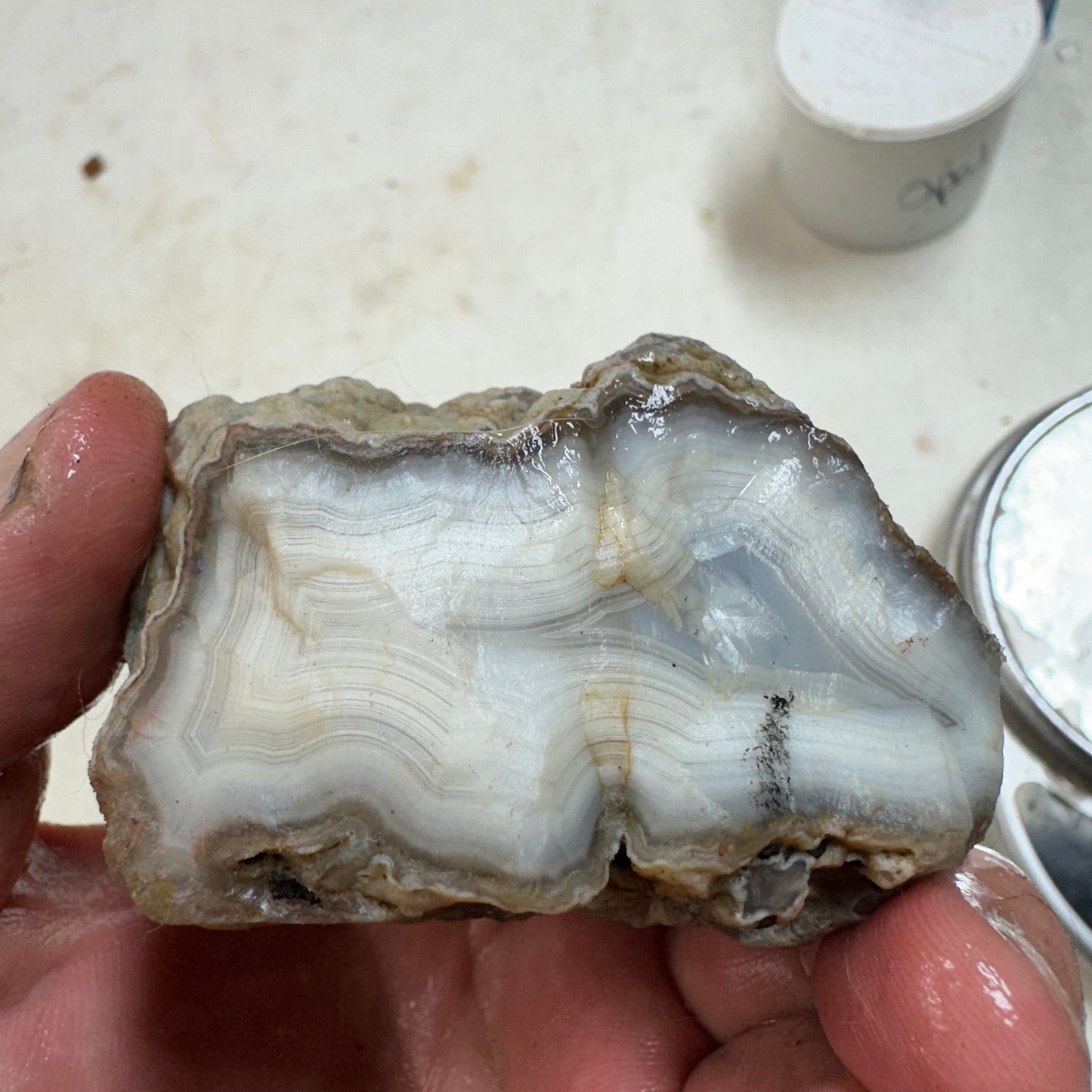 MOROCCAN AGATE Rough - 0.75 Pounds