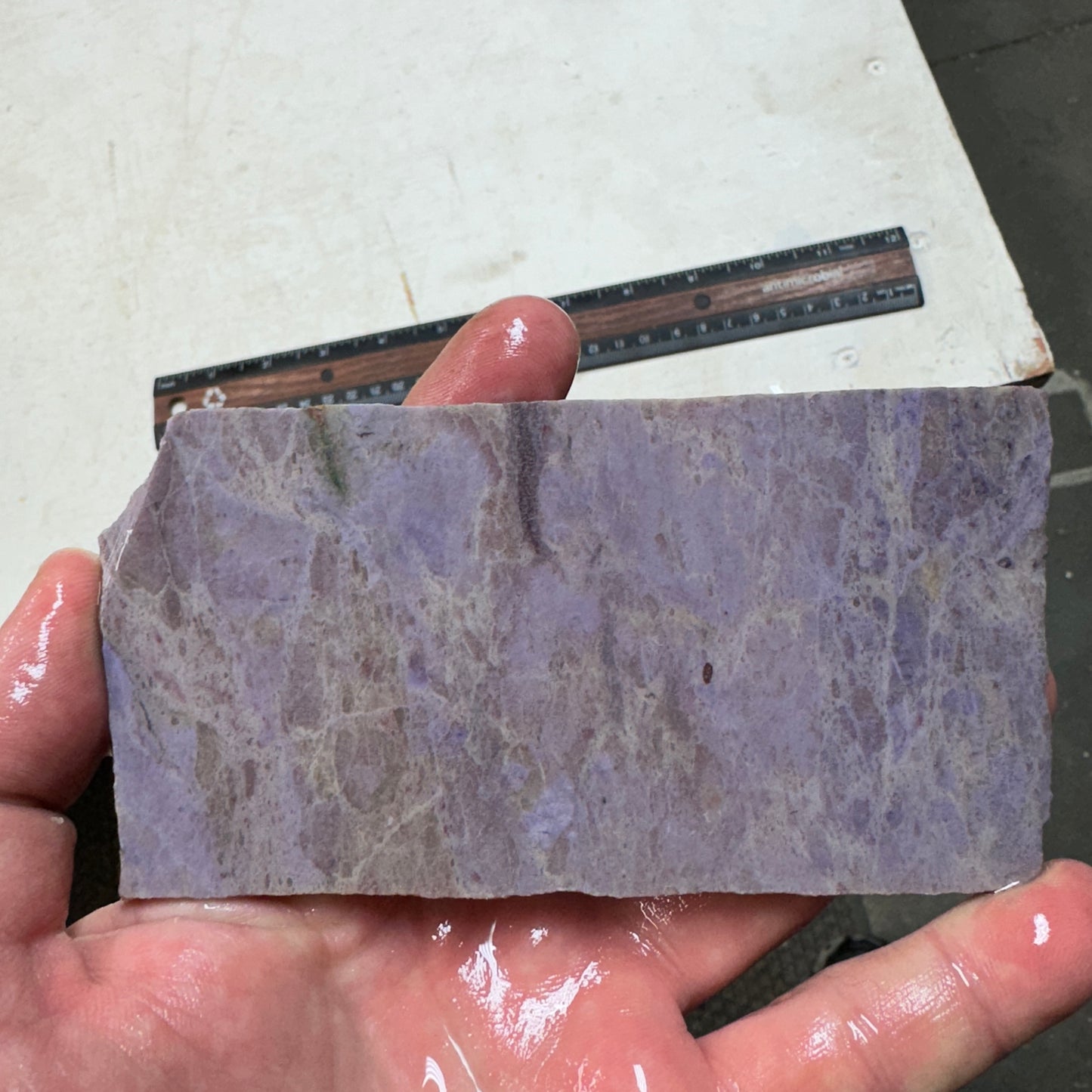 Turkish PURPLE JADE Slab - 173 grams