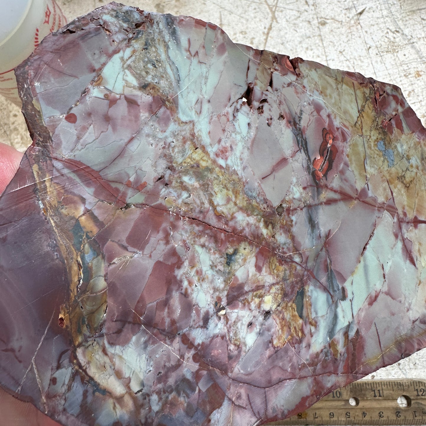 MESCALERO JASPER Slab - 326 grams