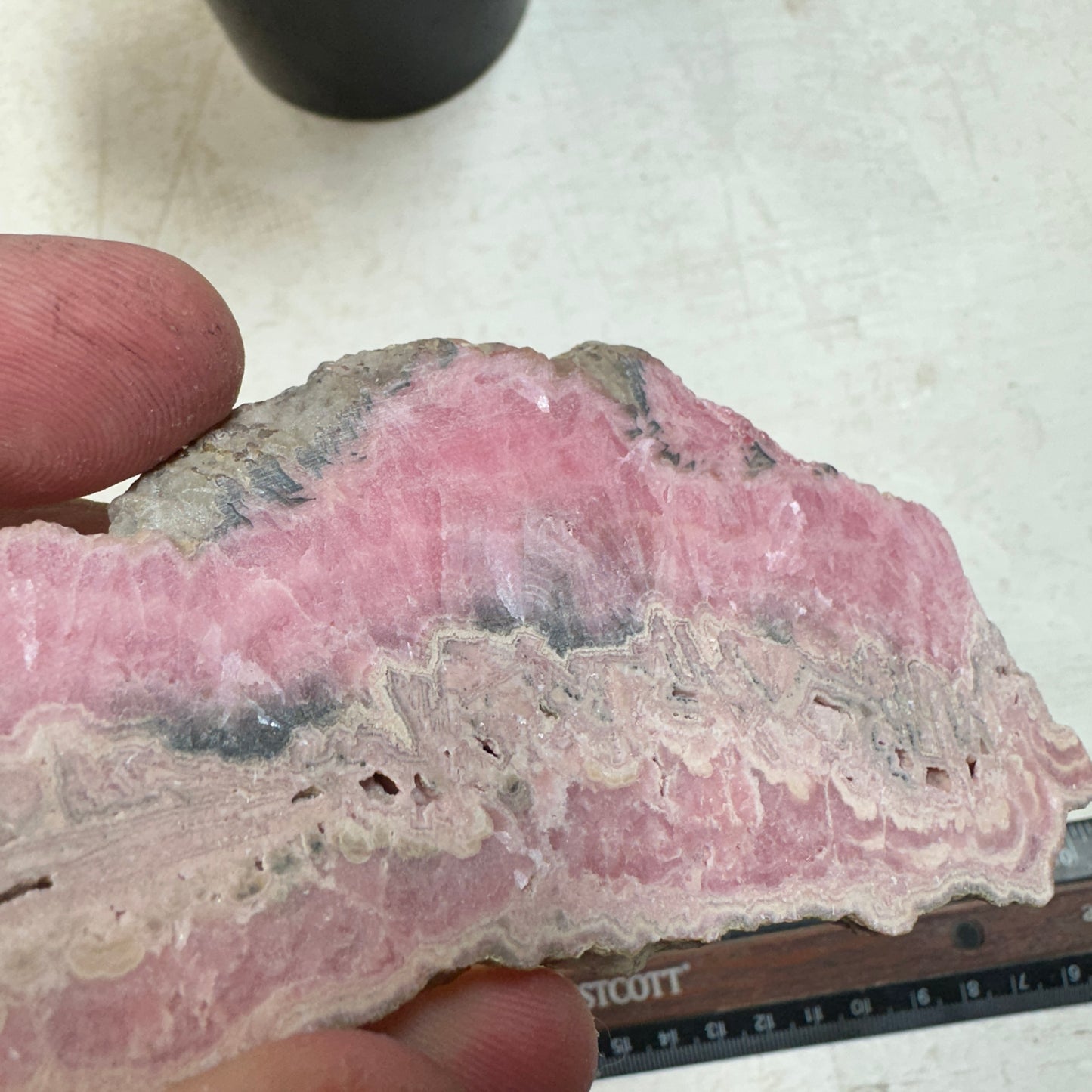 Argentina RHODOCHROSITE Slab - 118 grams