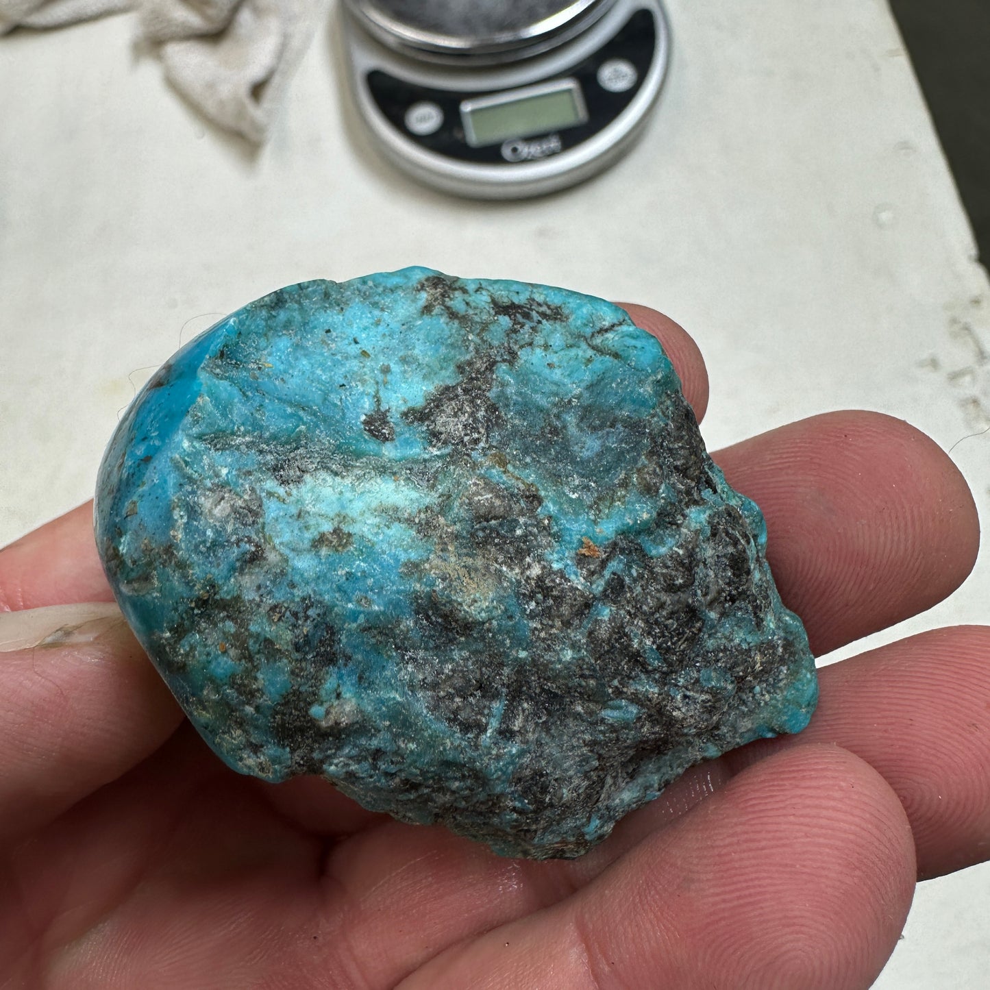 ITHACA PEAK Turquoise rough - 120 grams