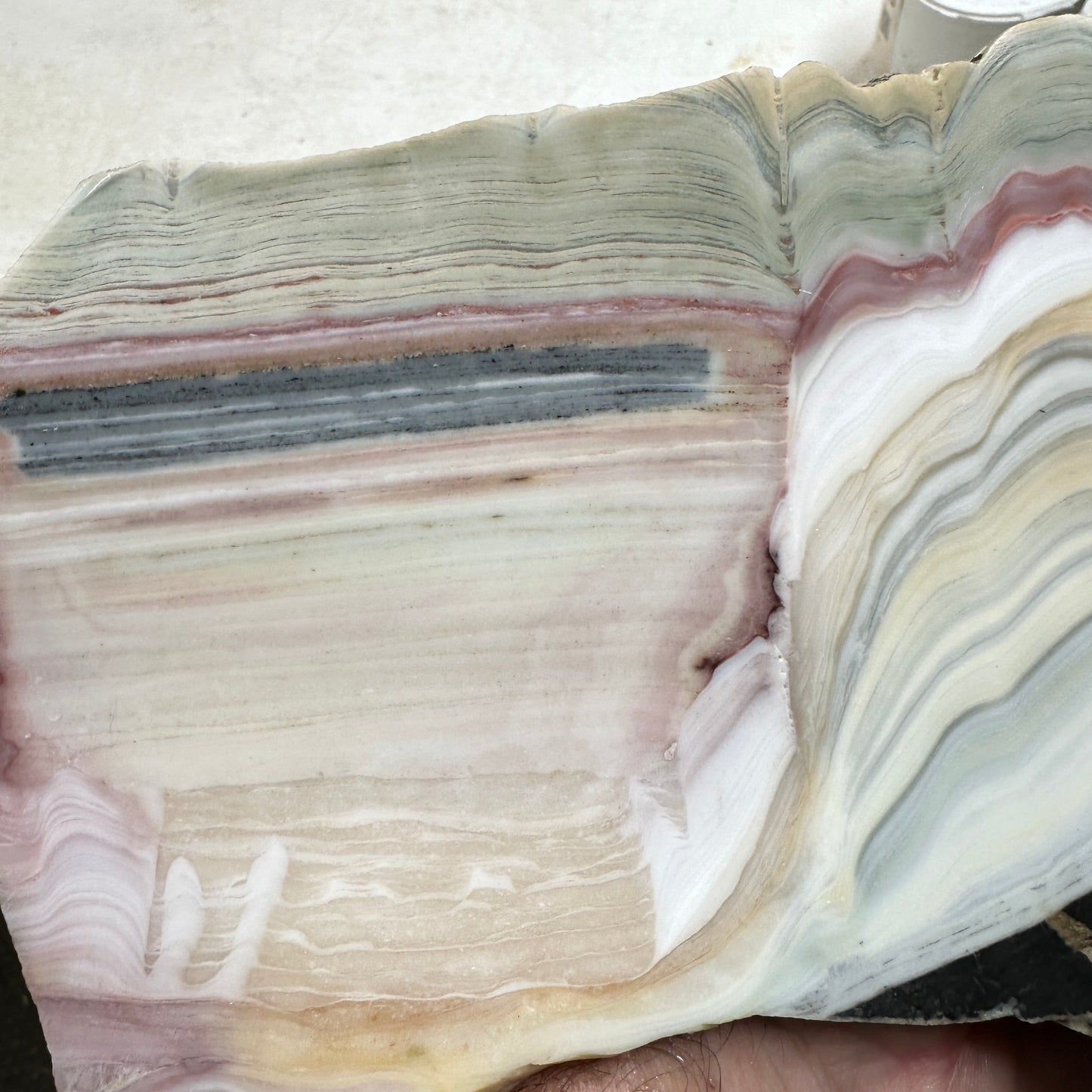 WINDY MOUNTAIN AGATE Slab - 380 grams