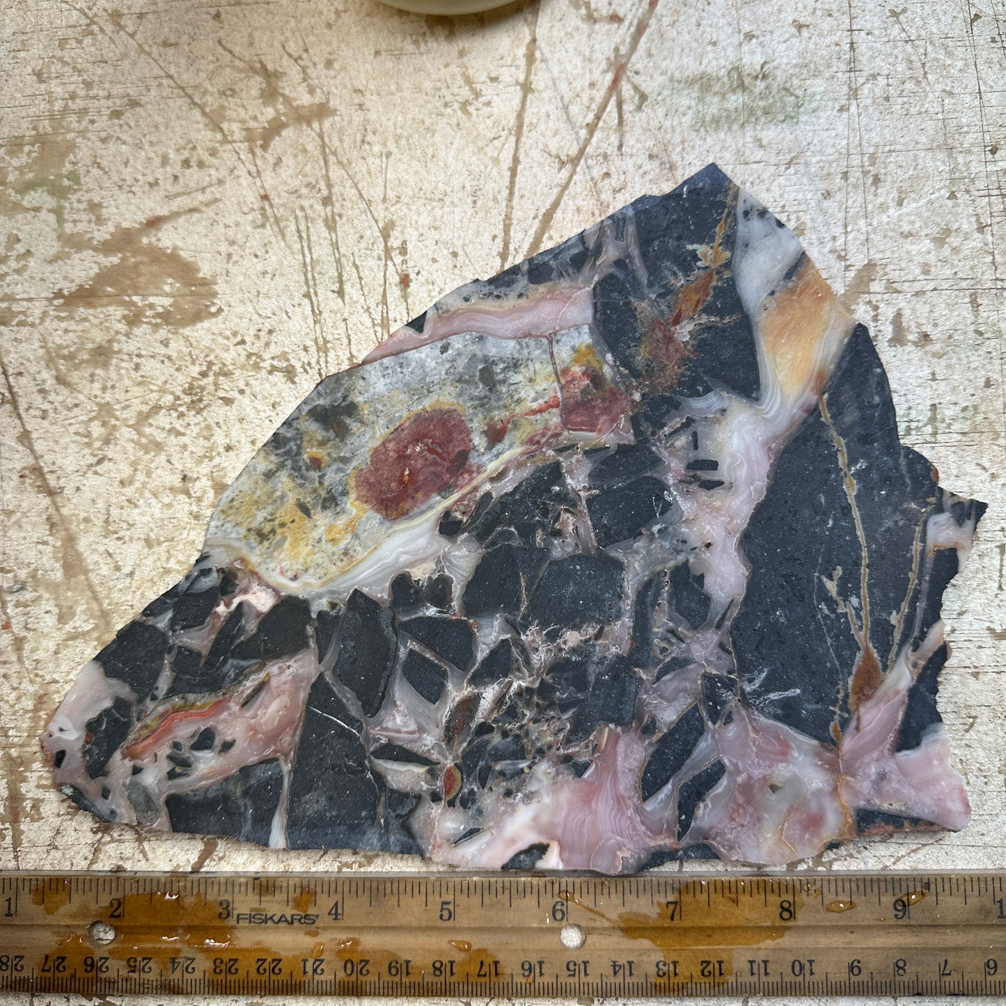 WINDY MOUNTAIN JASPER Slab - 428 grams