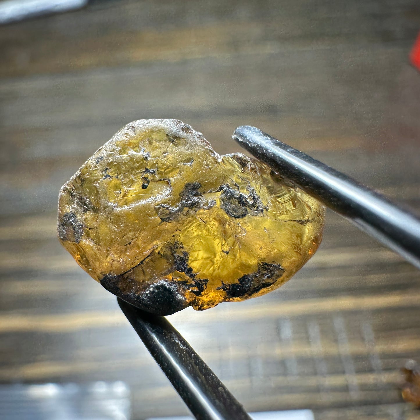 SUNSET TOURMALINE 3pcs., 4.25g Facet Rough Parcel