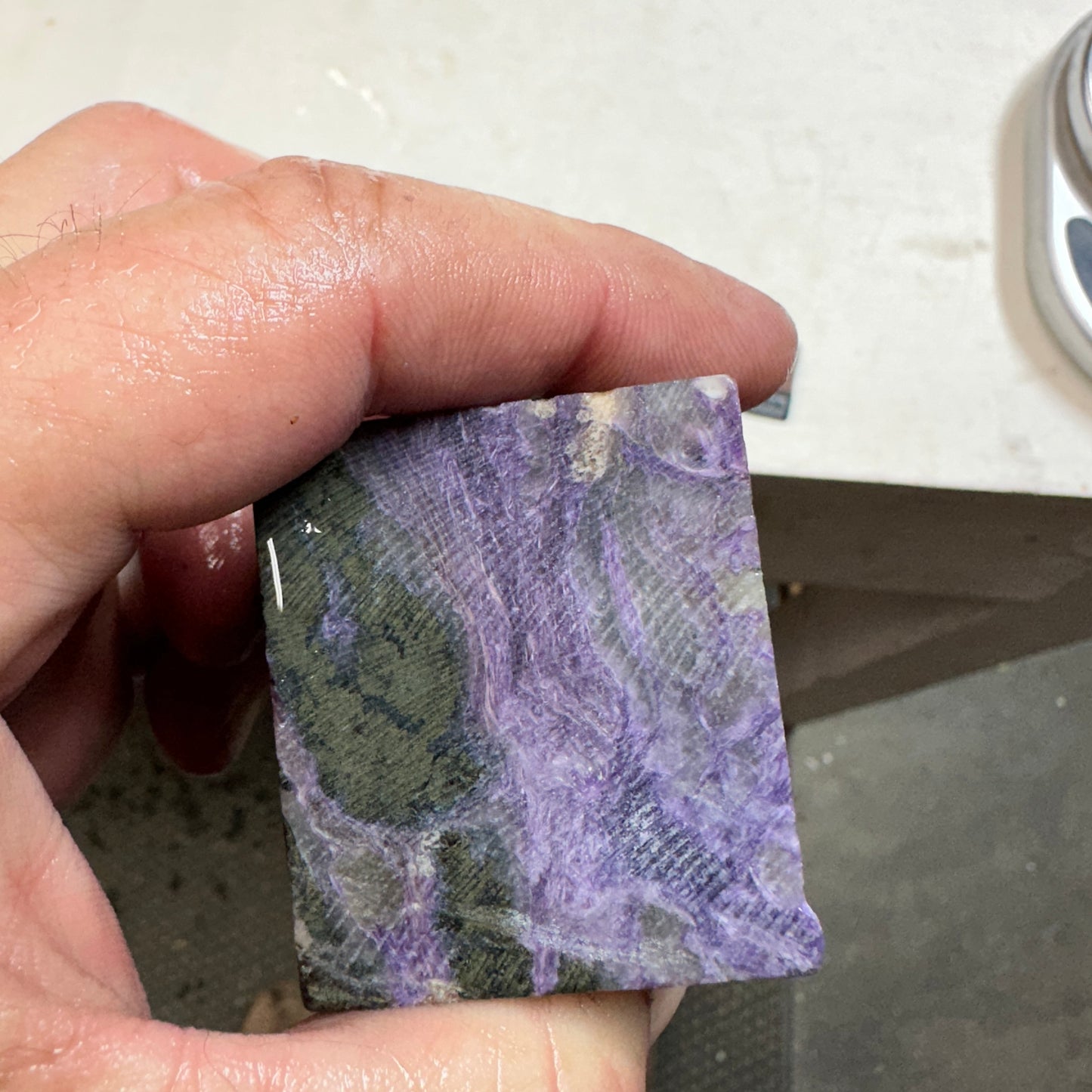 CHAROITE Blocked Rough - 0.64 Pounds