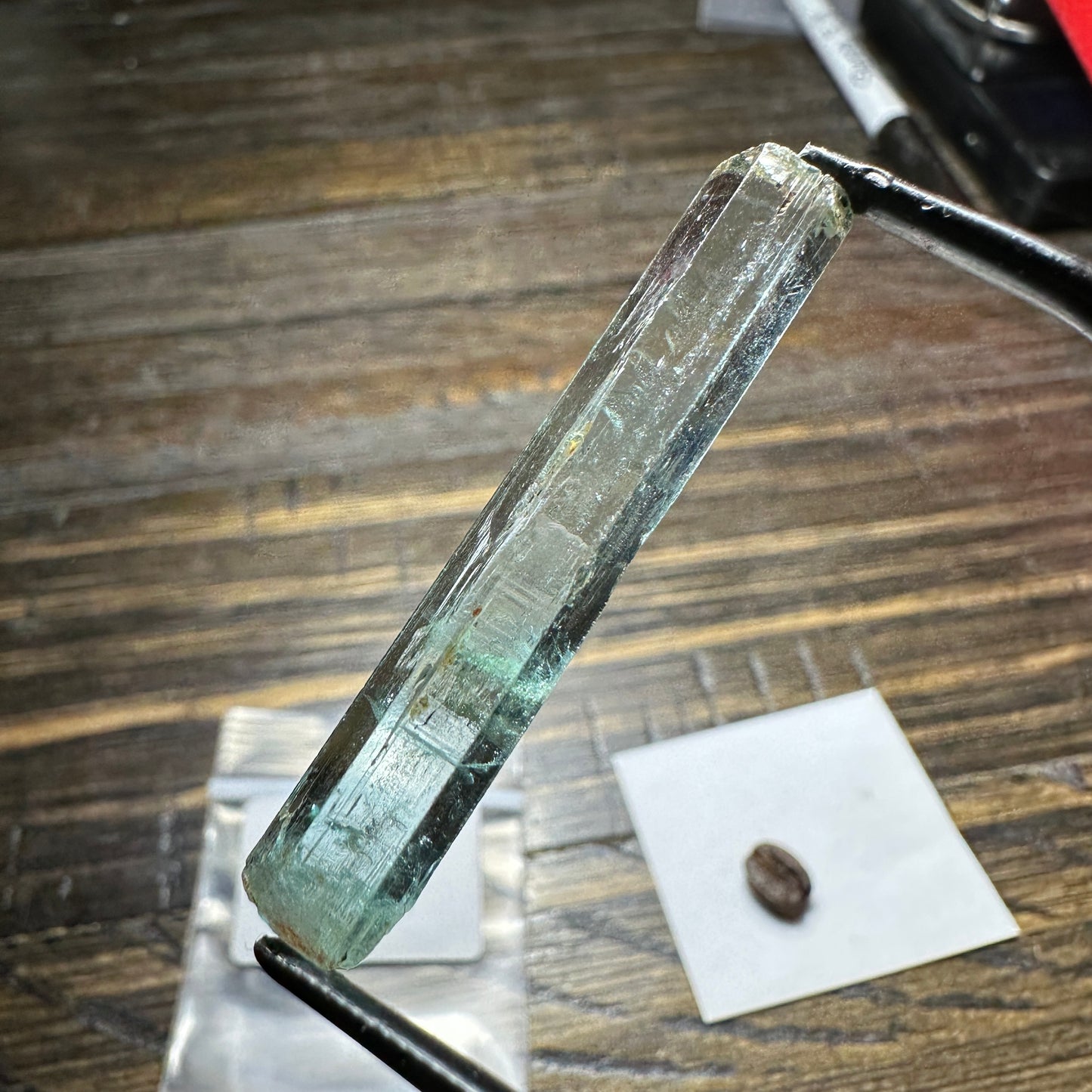 24.41ct VANADIUM BERYL Facet Rough