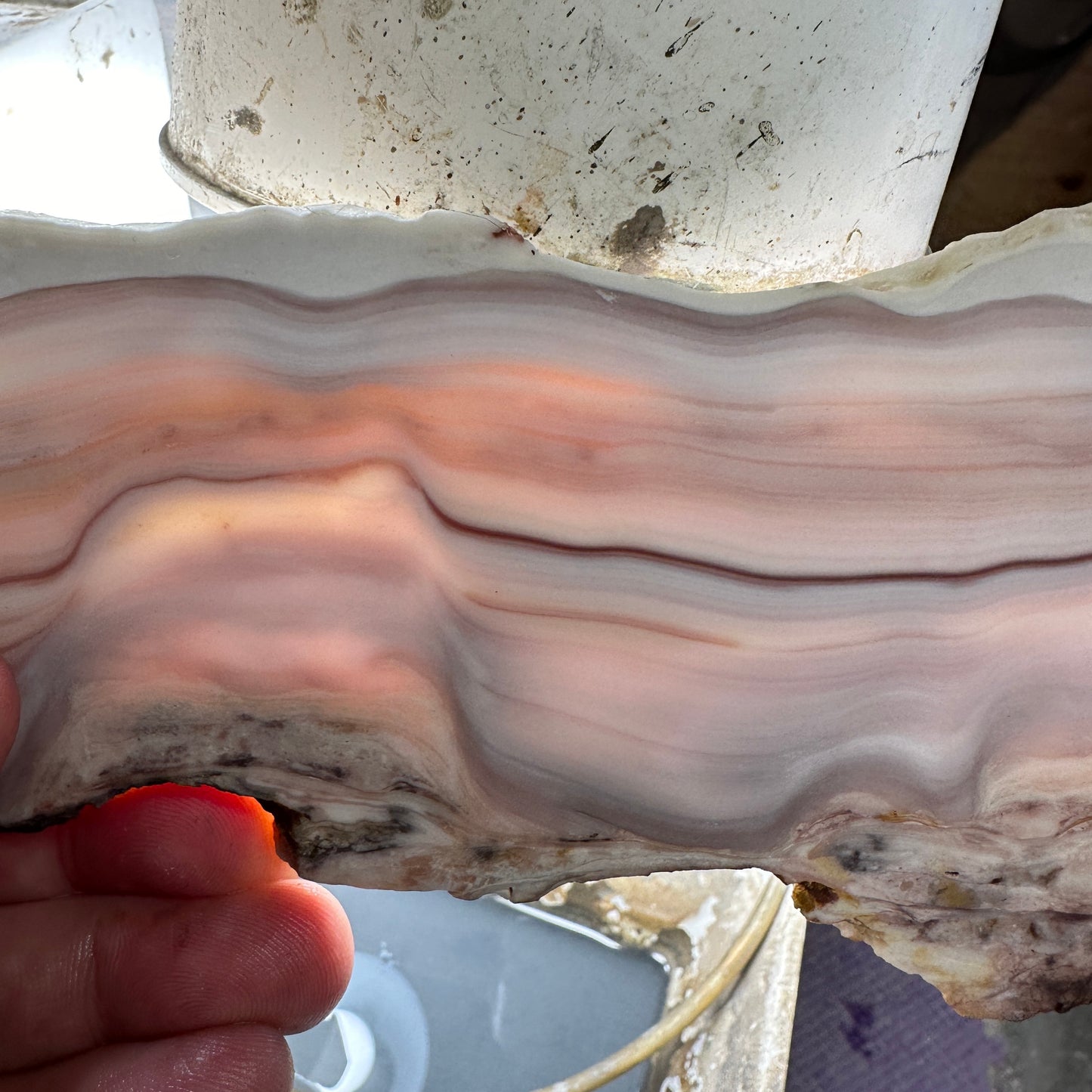 WINDY MOUNTAIN AGATE Slab - 206 grams