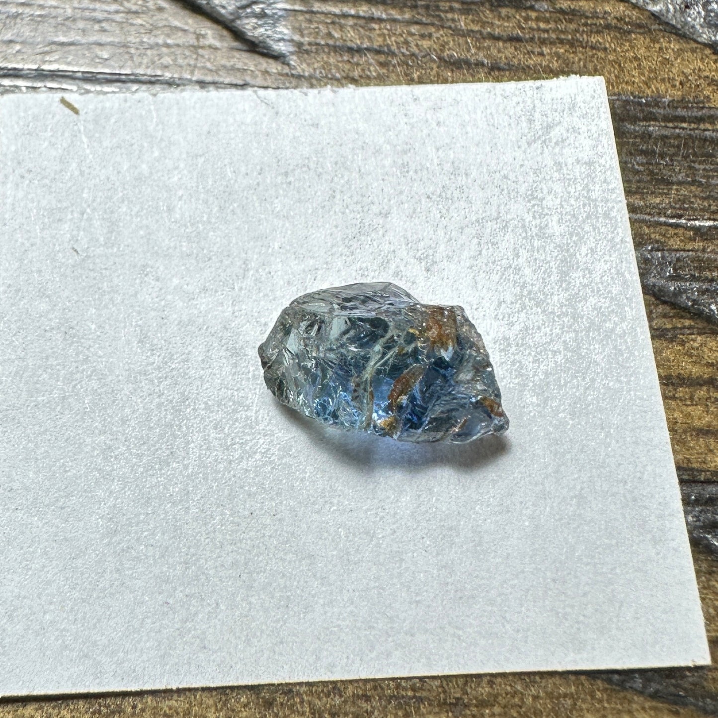 3.27ct MALAWI SAPPHIRE Facet Rough