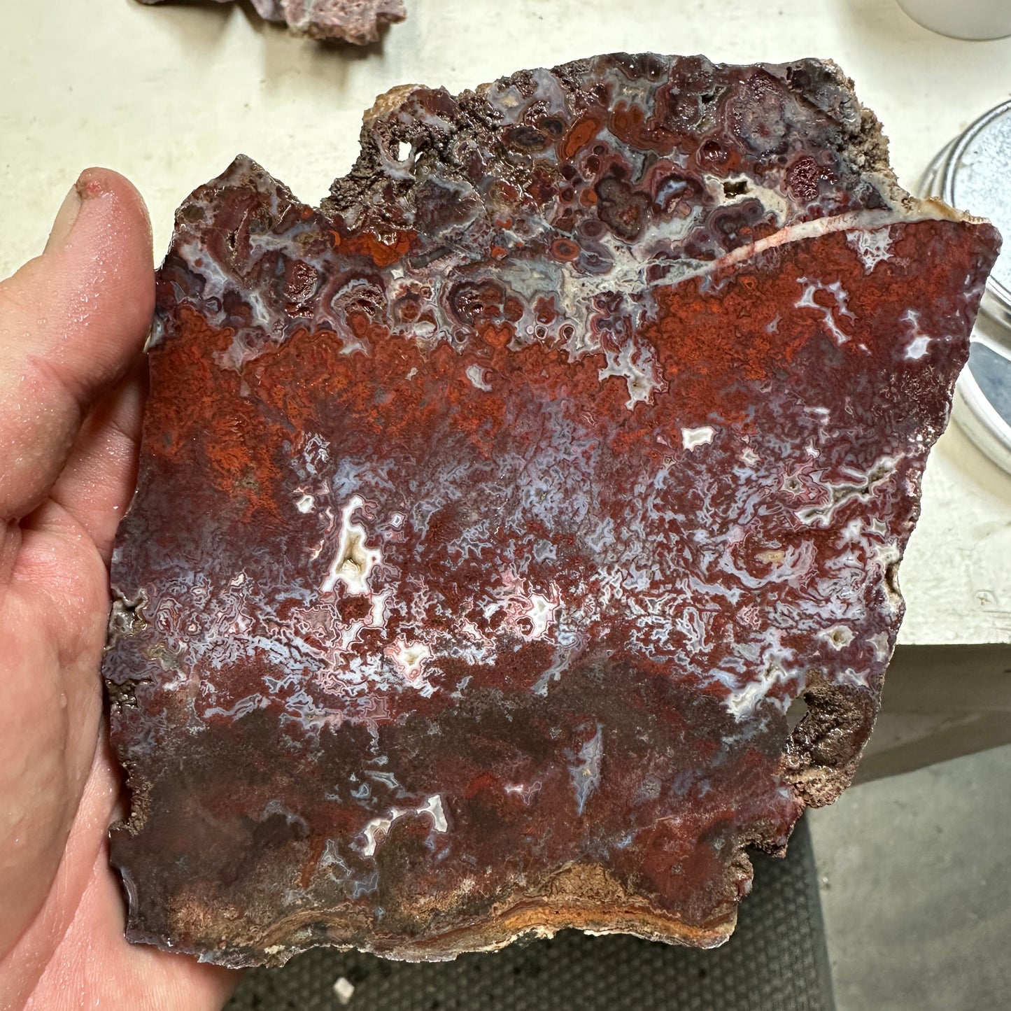 CADY MOUNTAIN AGATE Slab - 227 grams