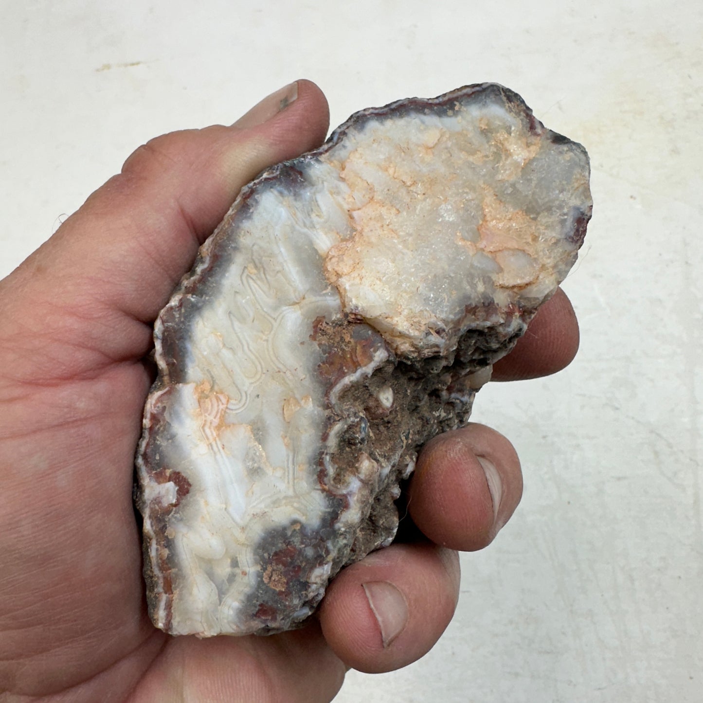 MOROCCAN AGATE Rough - 1.01 Pounds