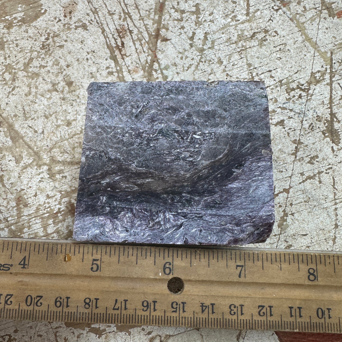 CHAROITE Blocked Rough - 1.16 Pounds