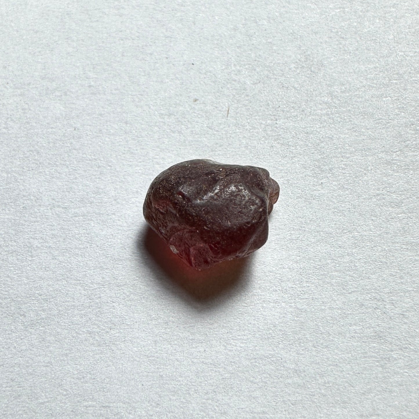 4.35ct  RED GARNET Facet Rough