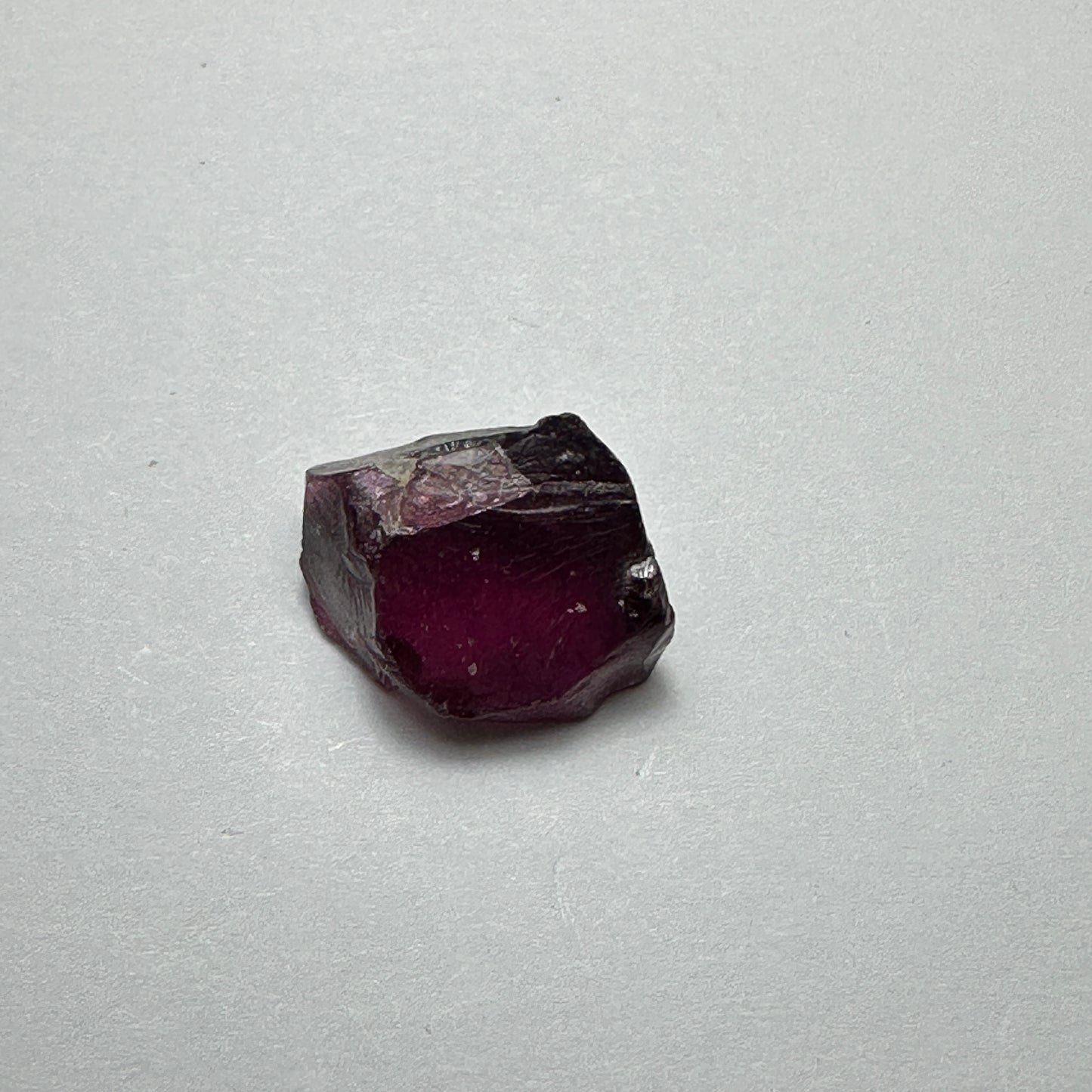 9.7ct RHODOLITE GARNET Facet Rough