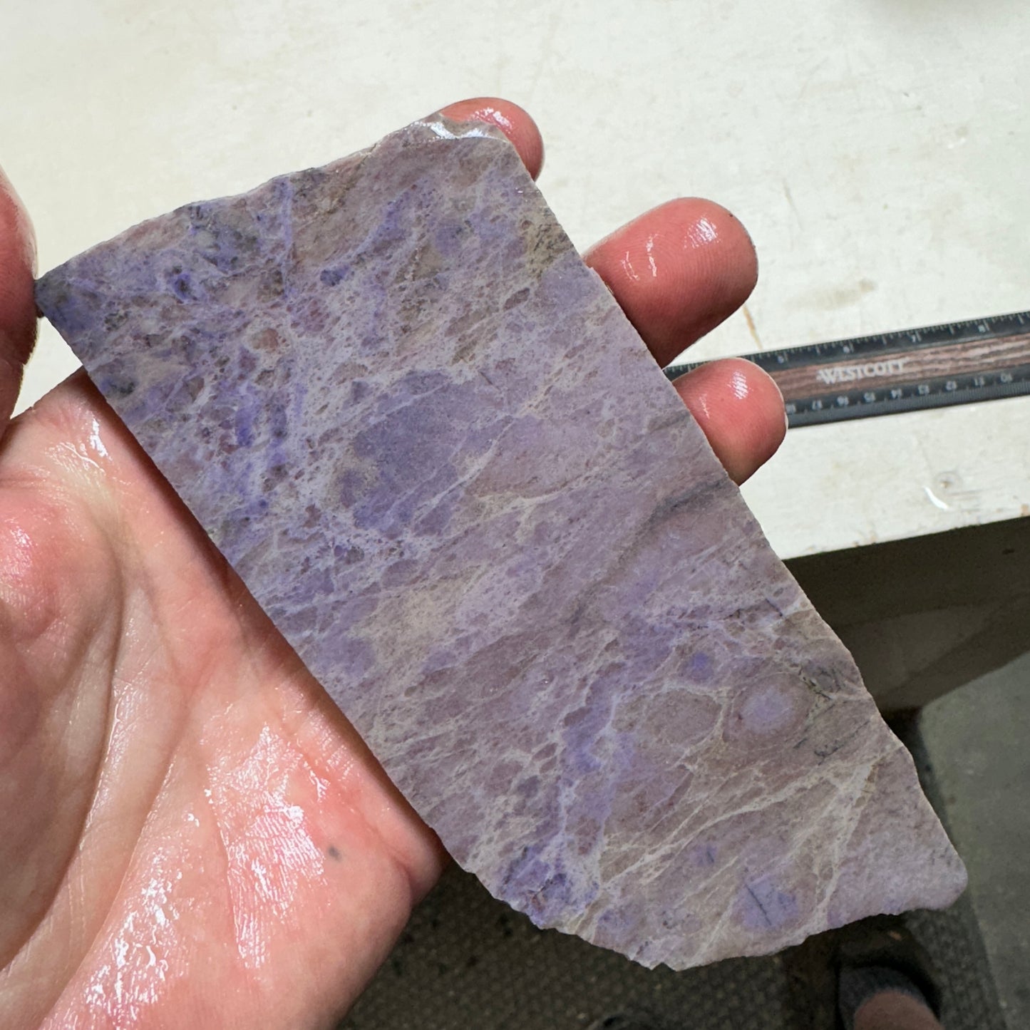 Turkish PURPLE JADE Slab - 175 grams