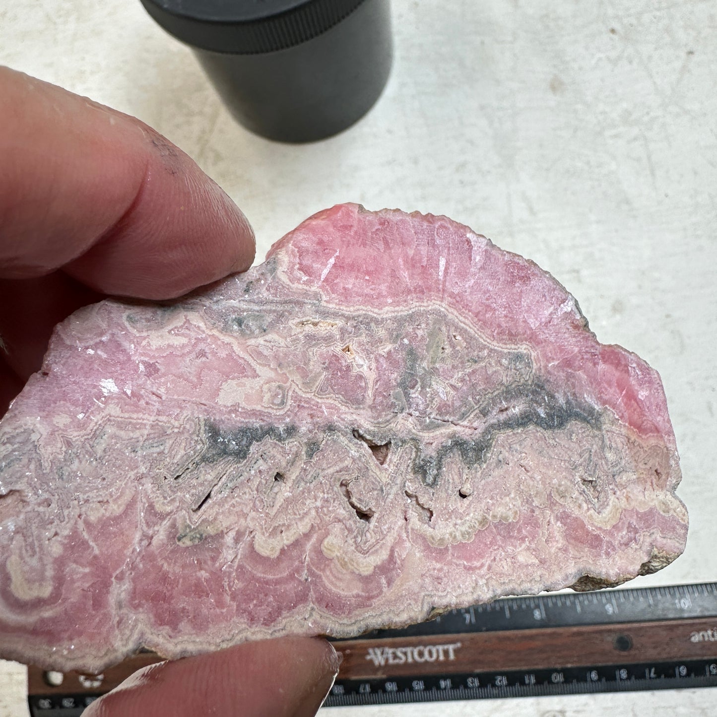 Argentina RHODOCHROSITE Slab - 119 grams