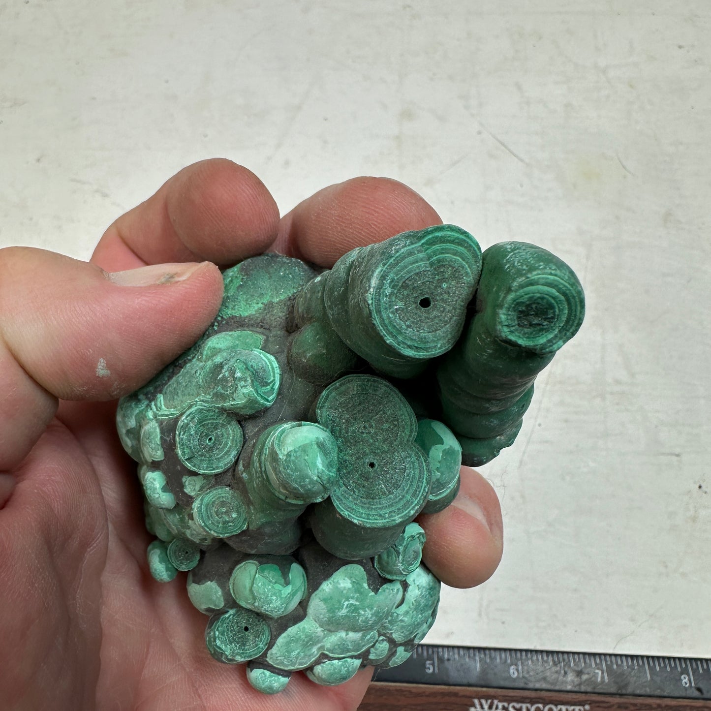 MALACHITE STALACTITES Rough