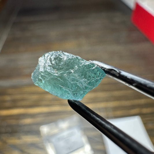 3.86ct Chrome KORNERUPINE Facet Rough
