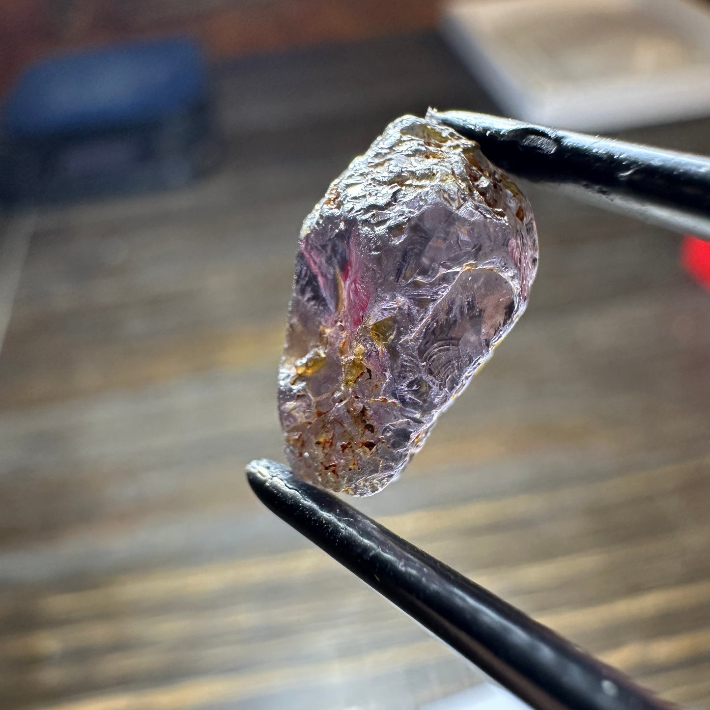 6.04ct LAVENDER SPINEL Facet Rough