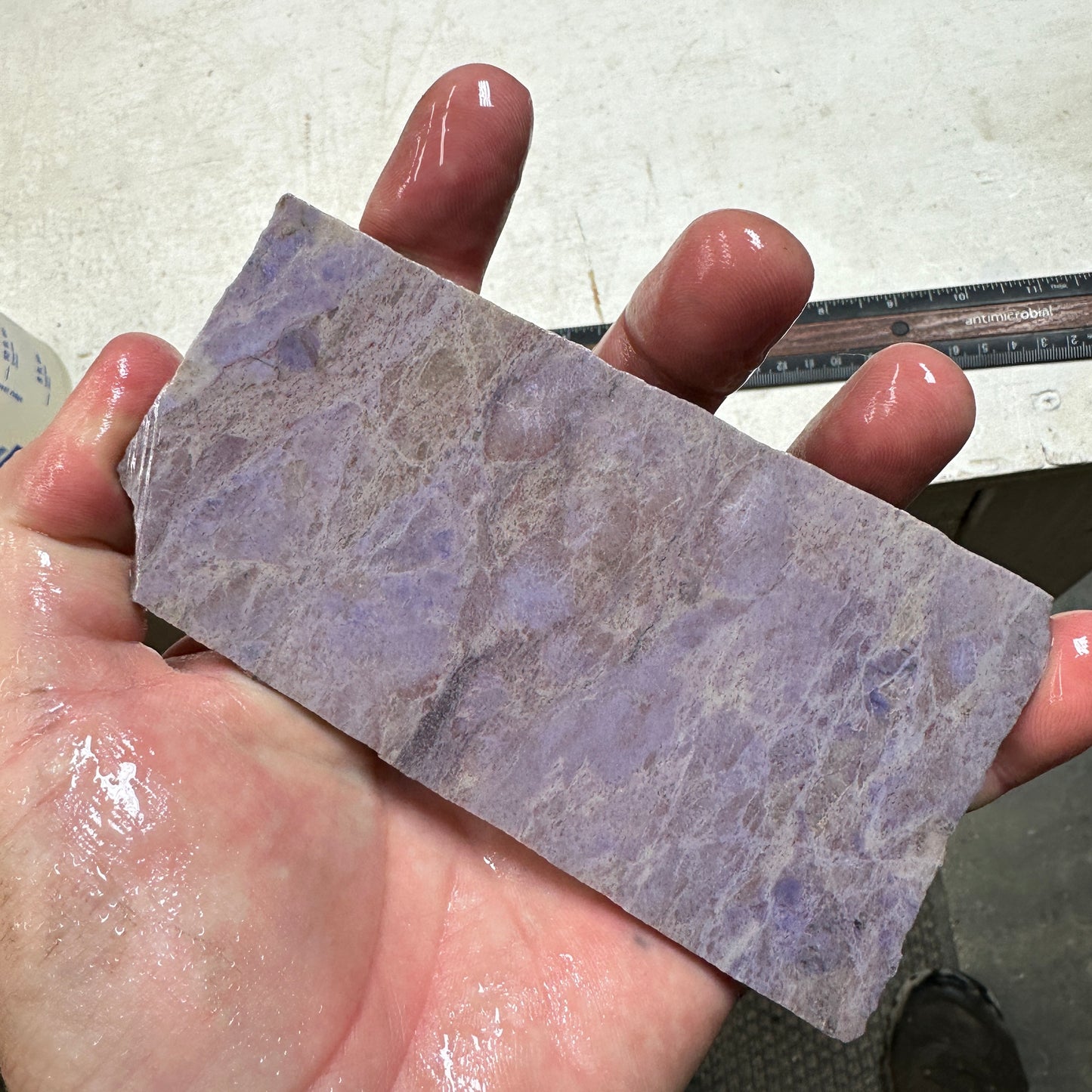 Turkish PURPLE JADE Slab - 173 grams