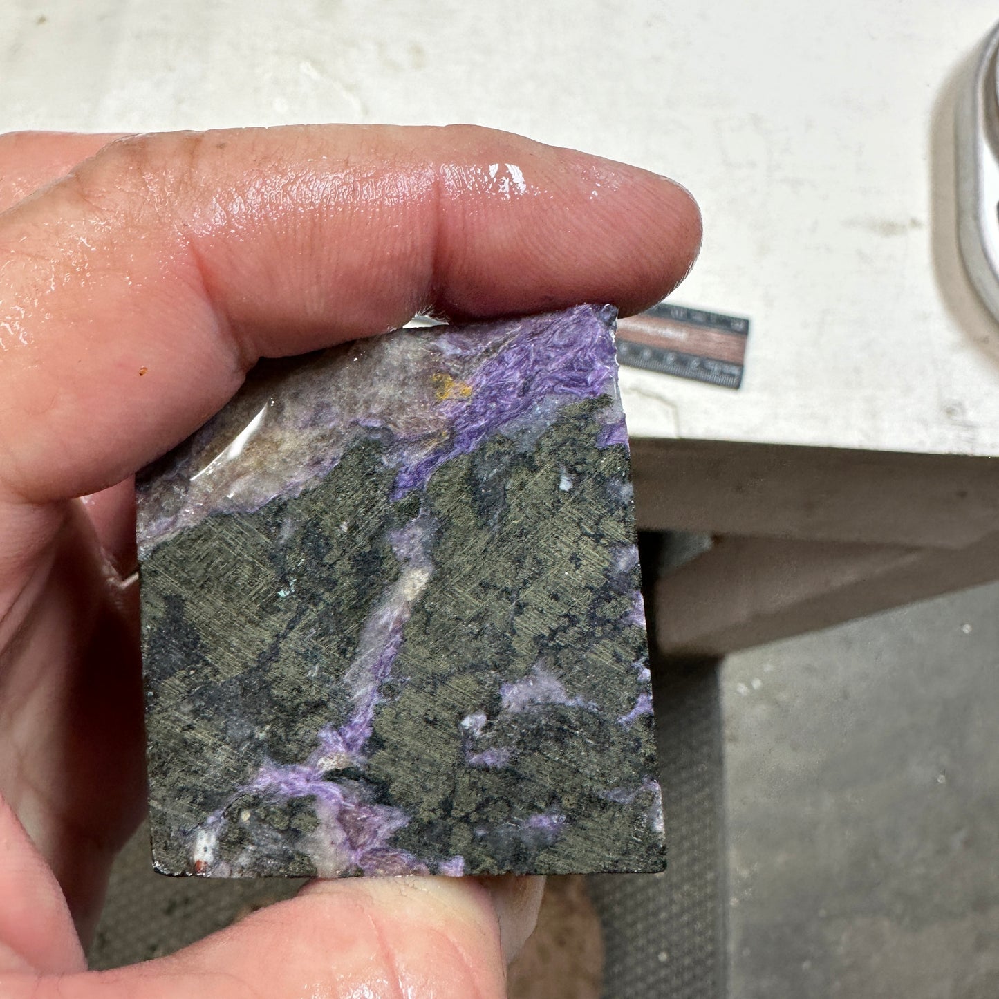 CHAROITE Blocked Rough - 0.64 Pounds