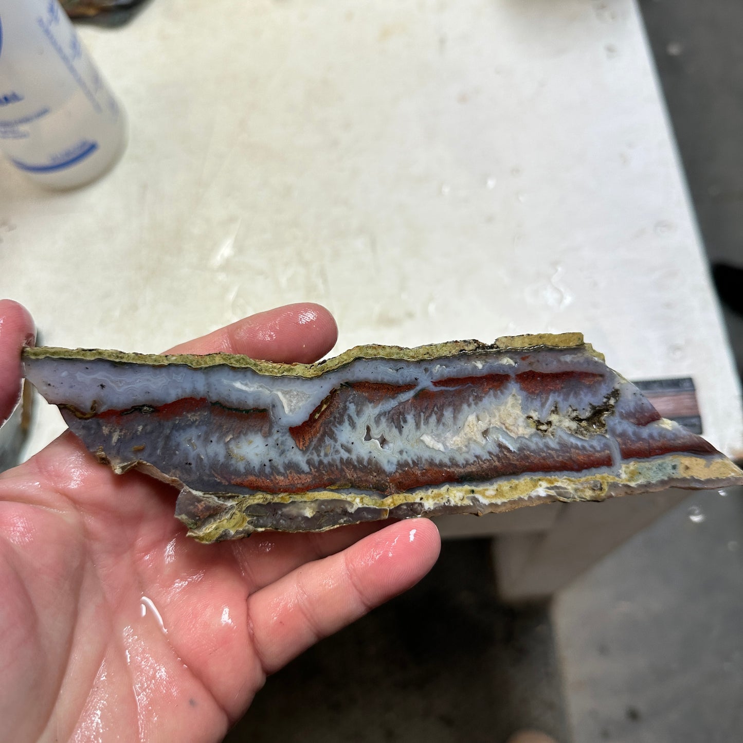 ECHO RIDGE AGATE Slab - 138 grams