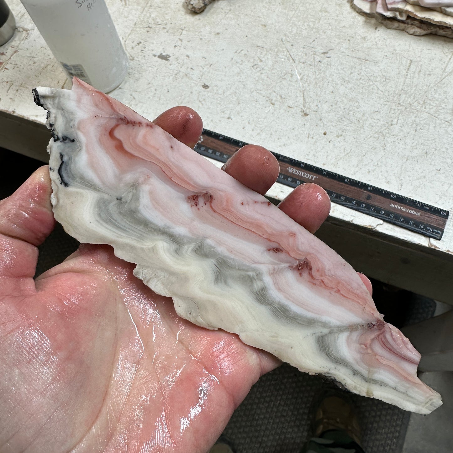 WINDY MOUNTAIN AGATE Slab - 145 grams