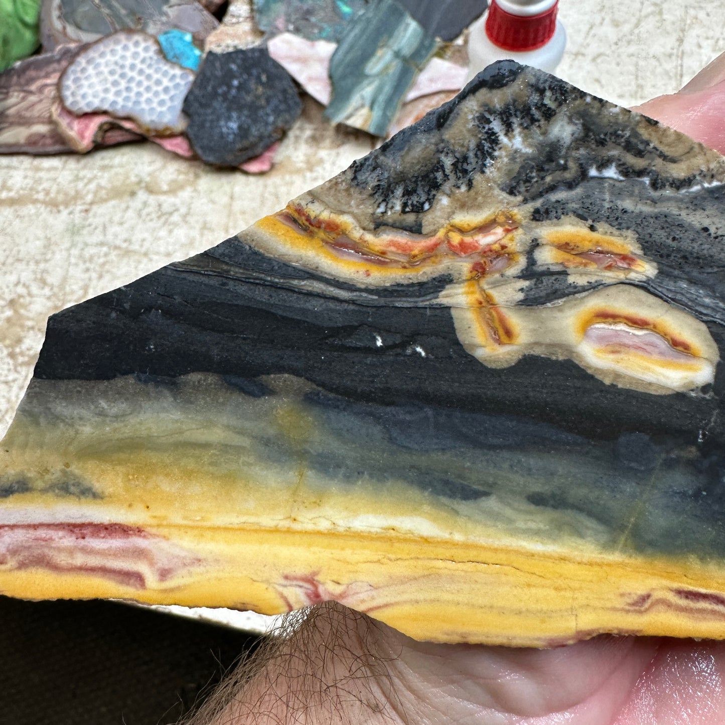 WINDY MOUNTAIN JASPER Slab - 149 grams