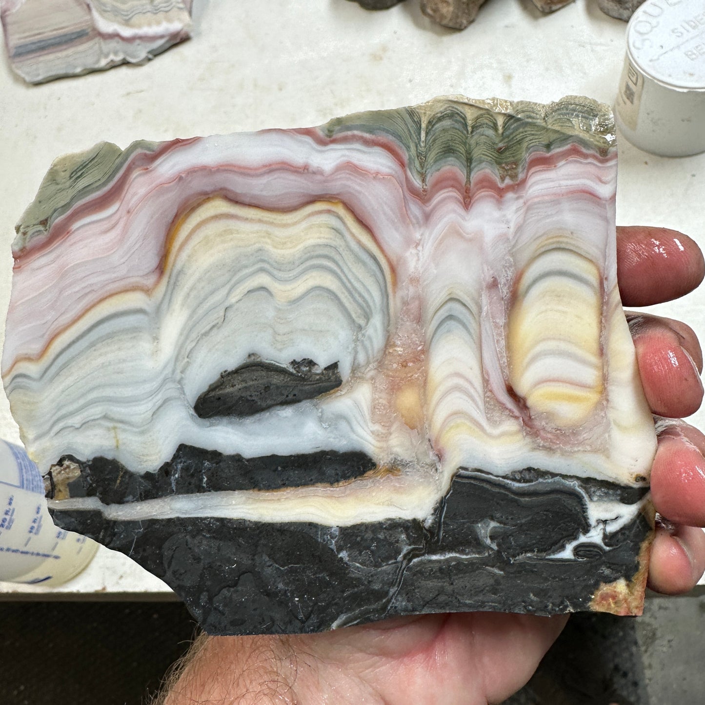 WINDY MOUNTAIN AGATE Slab - 265 grams