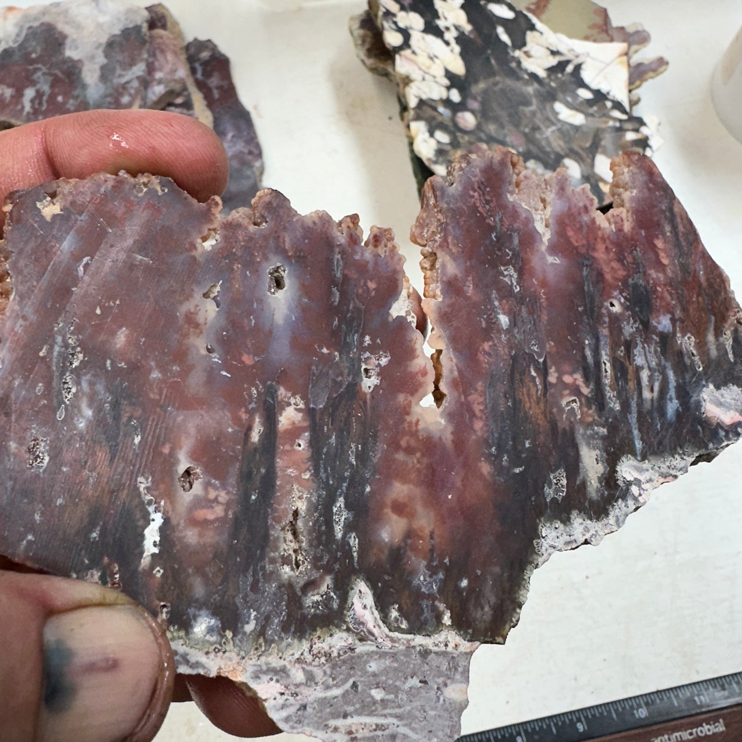 SICAT PLUME AGATE Slab - 156 grams