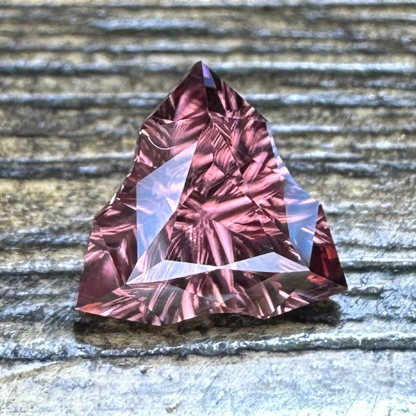 2.13ct Rose ZIRCON Faceted Stone ZIR003