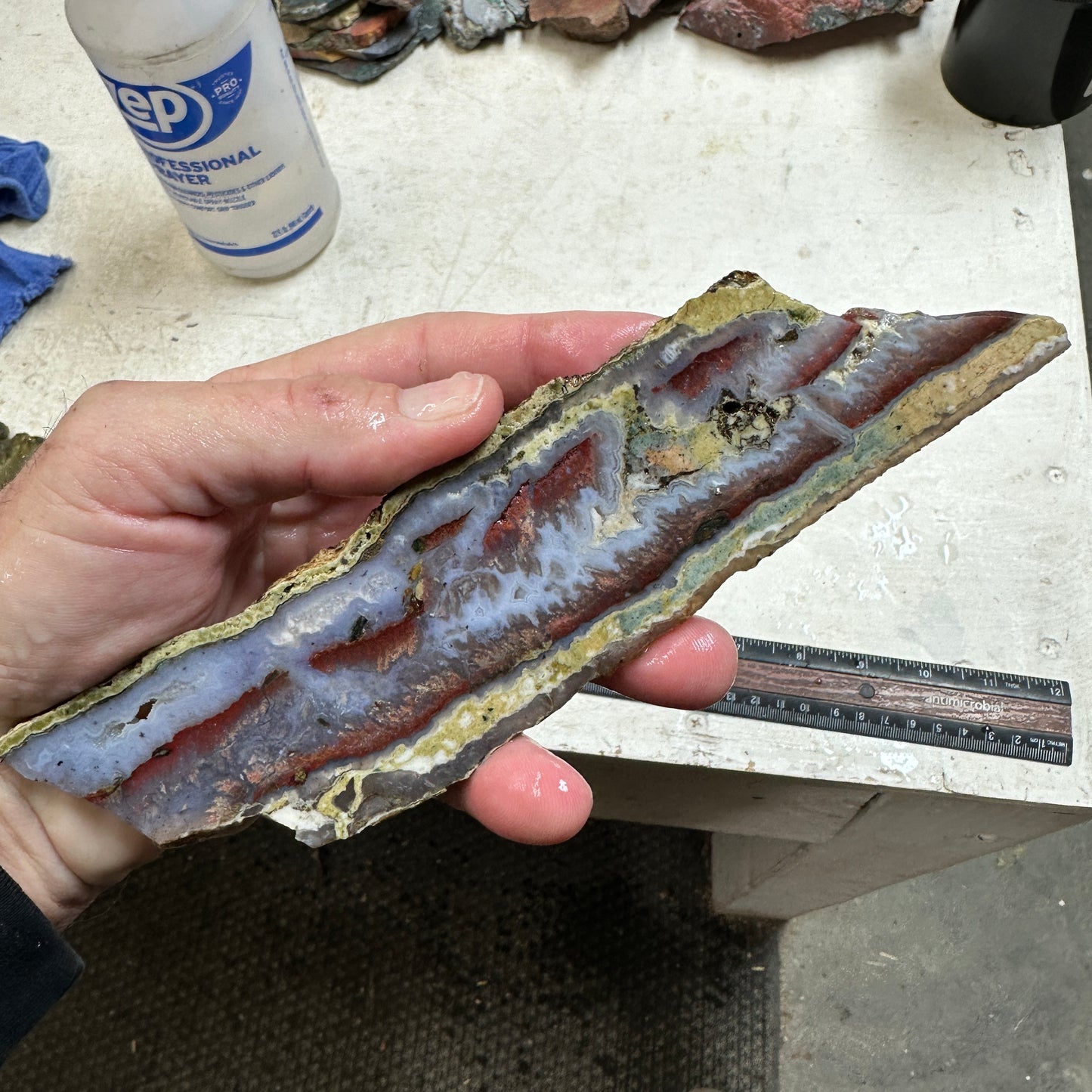 ECHO RIDGE AGATE Slab - 120 grams